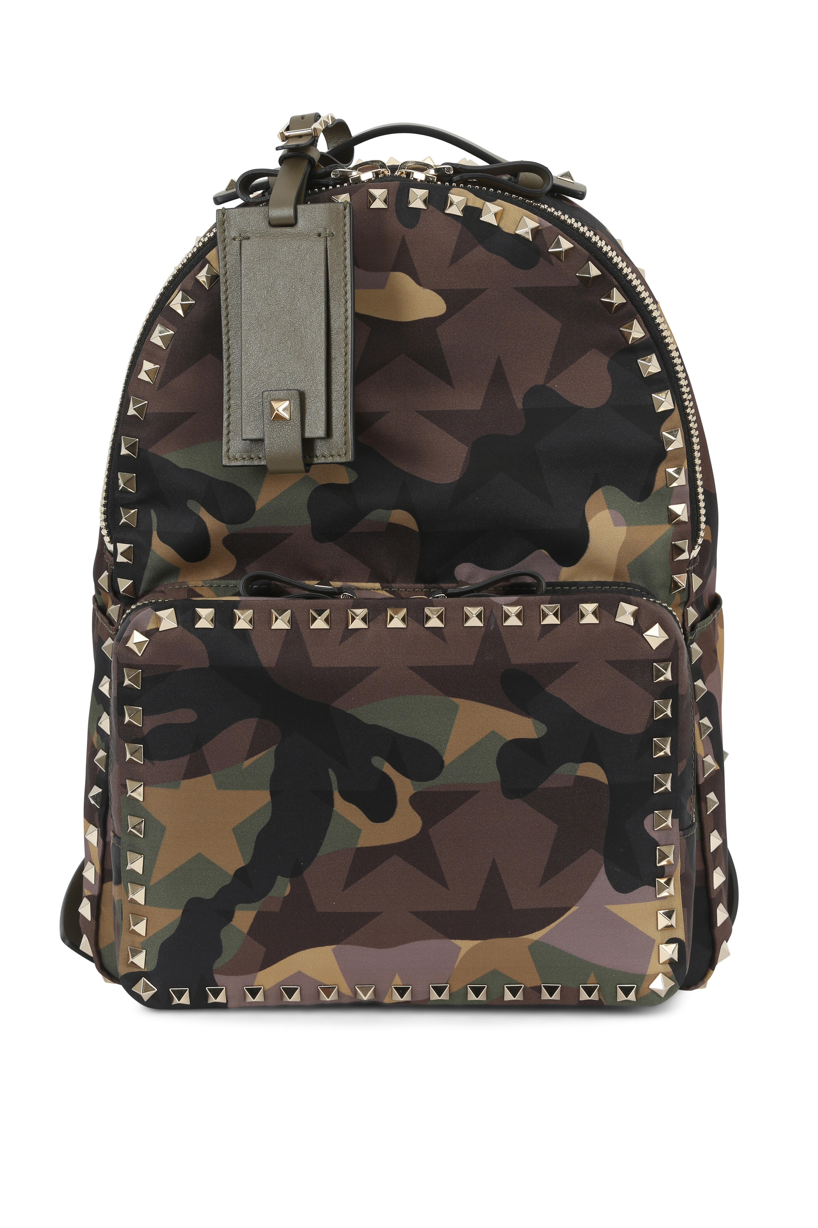 Valentino Garavani Rockstud Camouflage Backpack - Farfetch