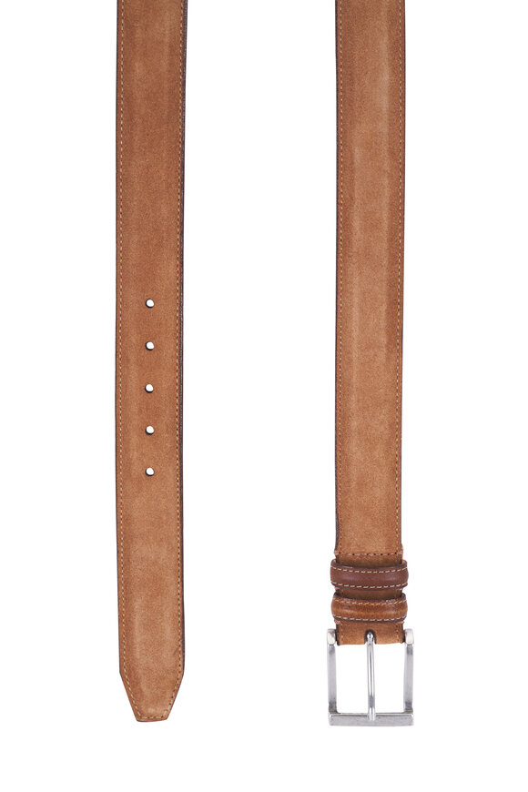 Martin Dingman - Bill French Roast Suede Belt