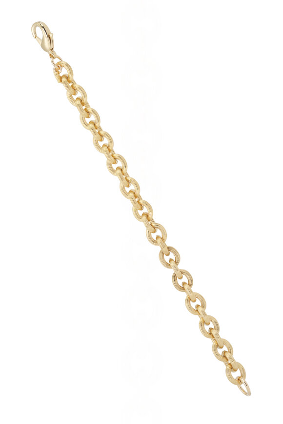 Cristina V. - Brushed Cable Chain Bracelet