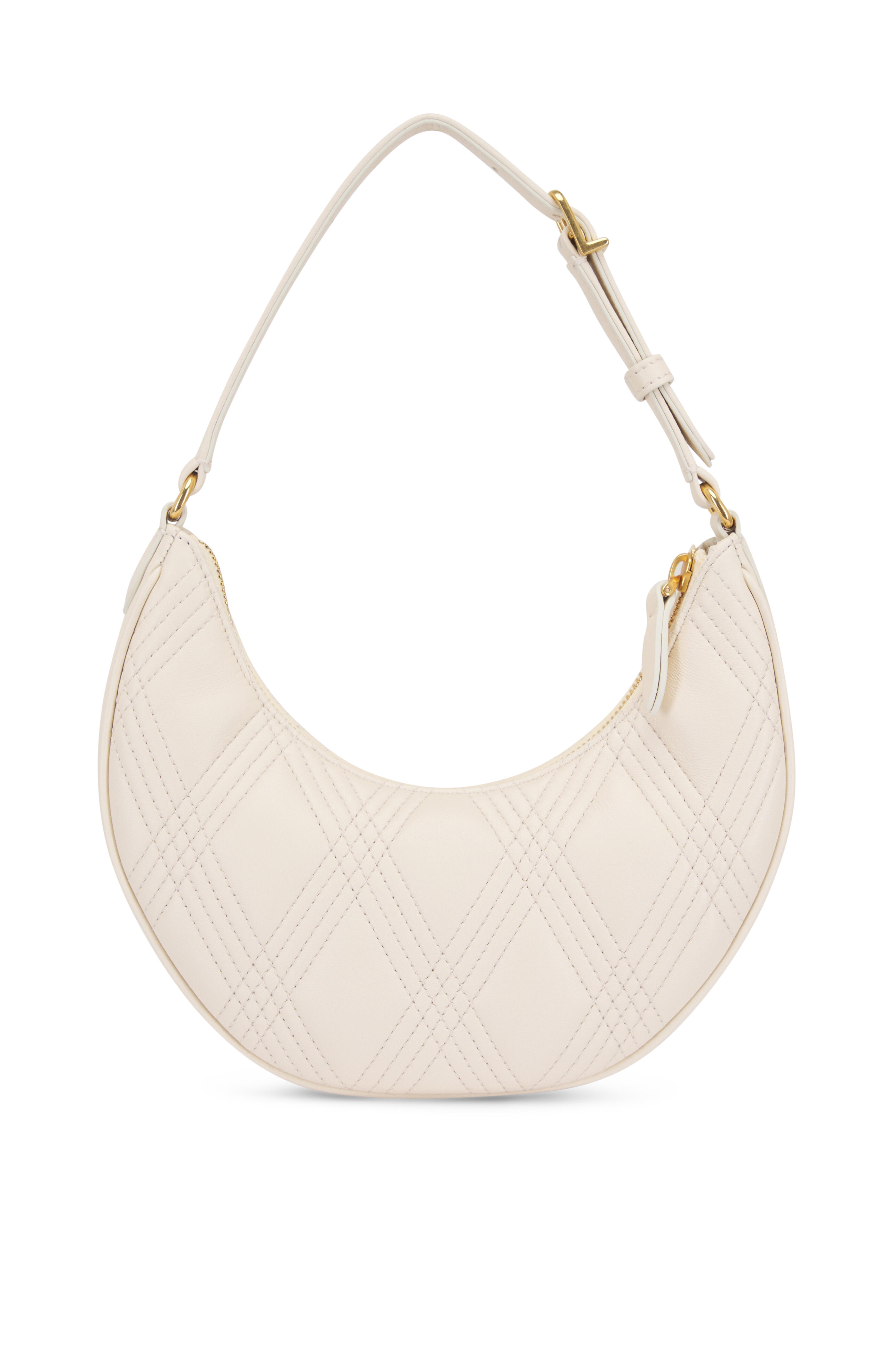 【Valentino】MINI HOBO QUILTIE 67◆7W2P0AS3MIC Valentino Garavani - Mini Quiltie 67 Butter White Hobo