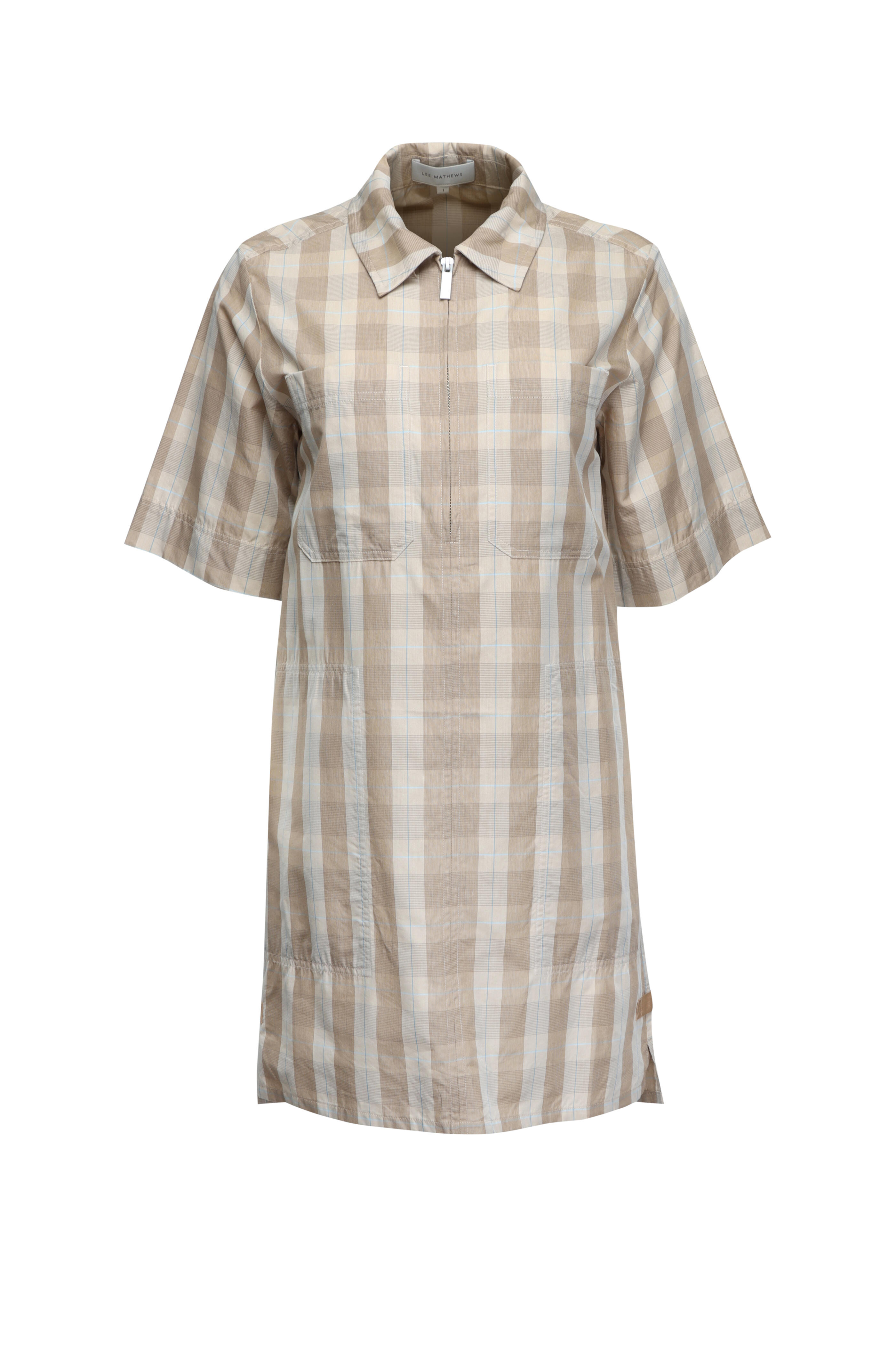 Lee Mathews - Lyle Oak Plaid Mini Dress | Mitchell Stores