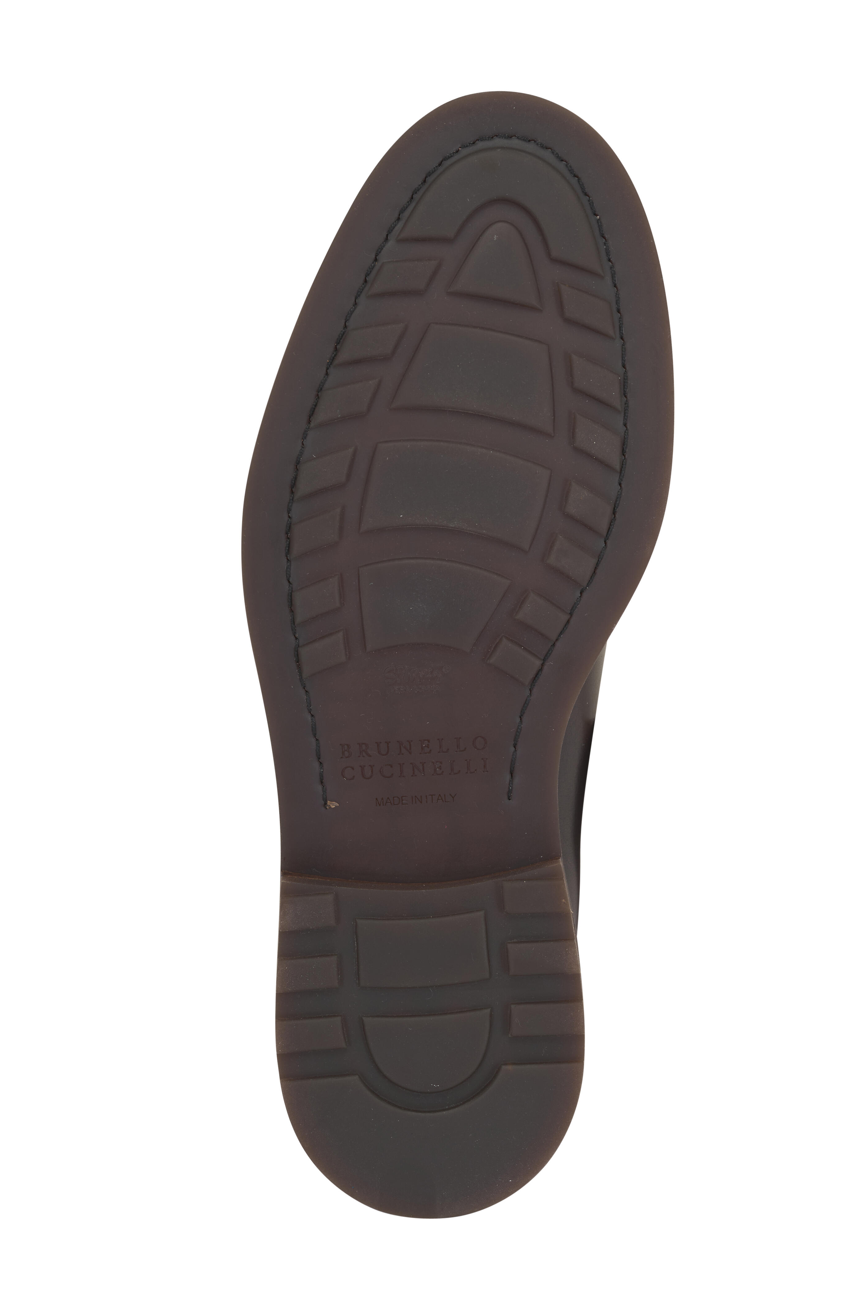 Brunello Cucinelli - Brown Leather Lace Up Dress Shoe - view 4