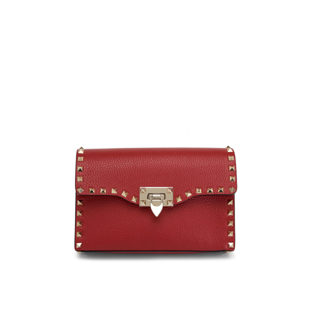 ＊VALENTINO＊Small Rockstud Shoulder Bag 関税・送料込み Valentino Garavani Mini Leather Rockstud Shoulder Bag