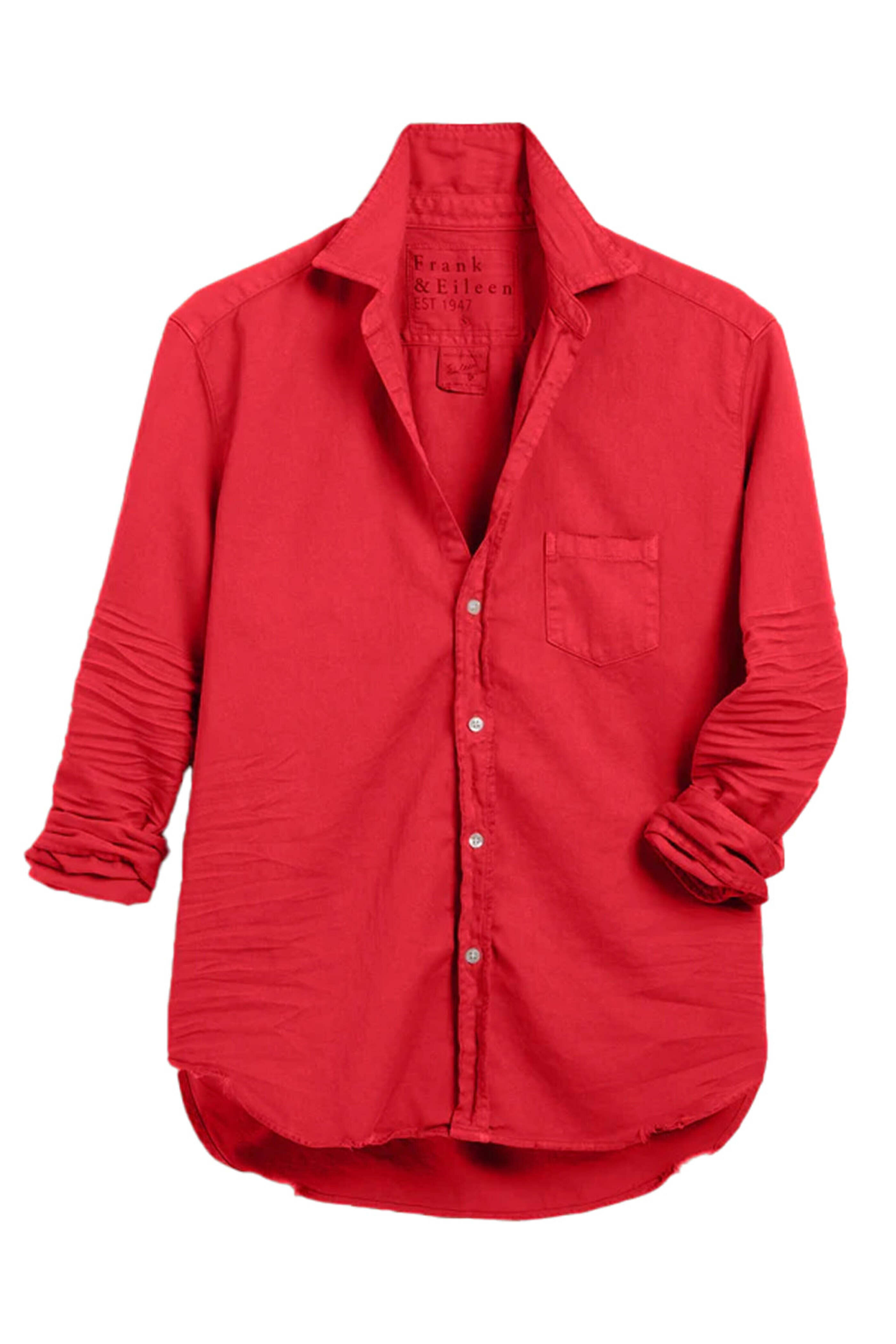 Frank & Eileen - Crimson Eileen Button Up Shirt | Mitchell