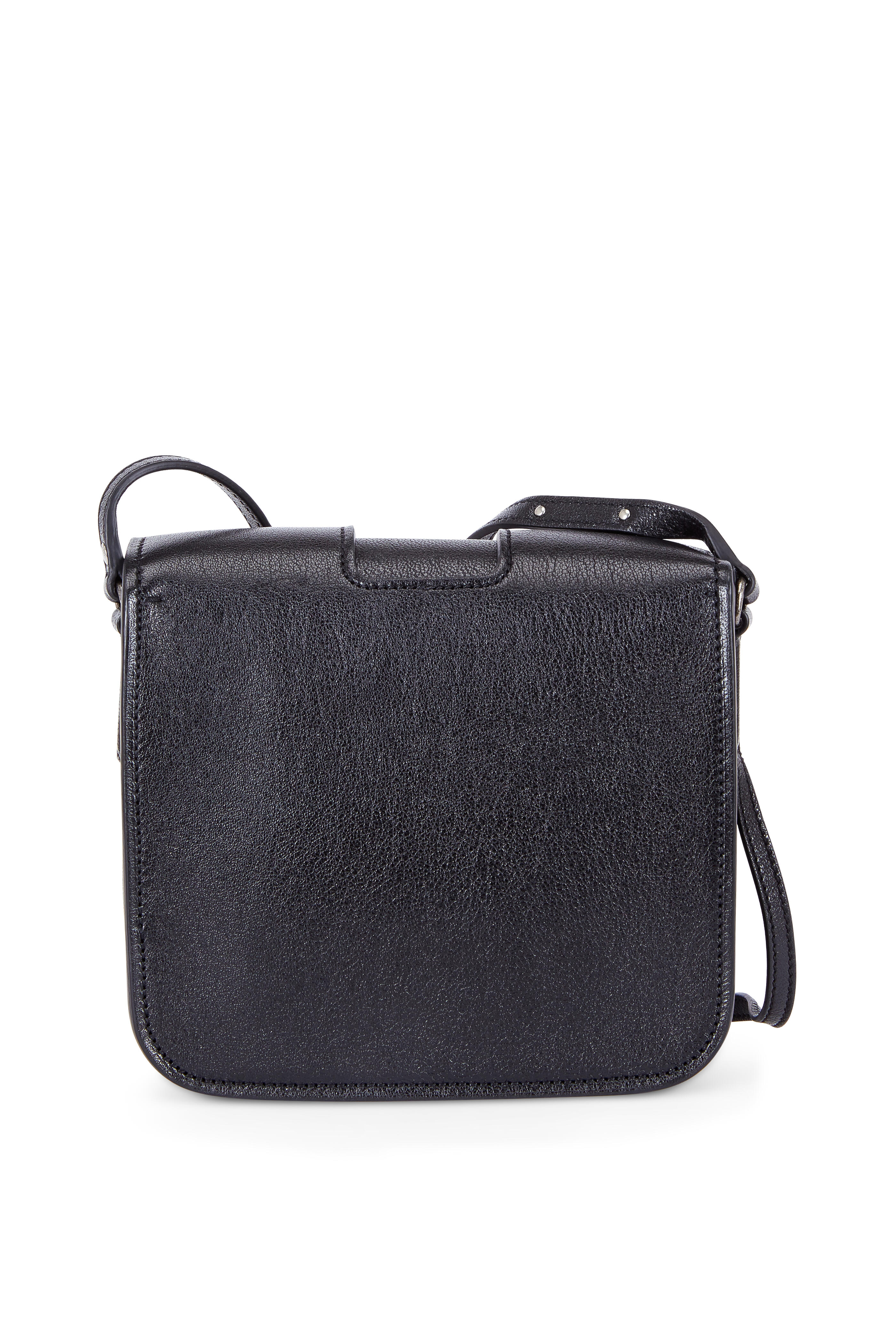 Saint Laurent - Charlotte Black Grained Leather Small Crossbody