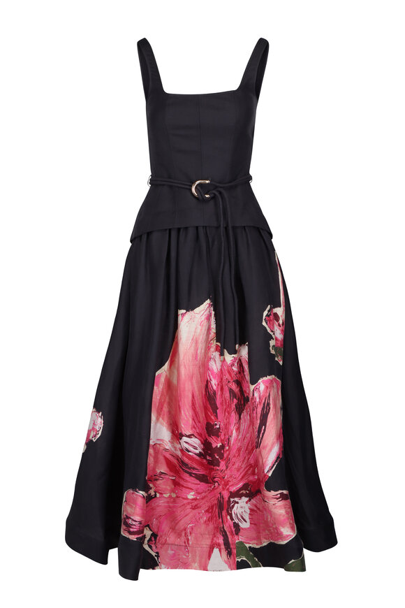 Acler Garnet Magnolia Actionhill Maxi Dress - view 1