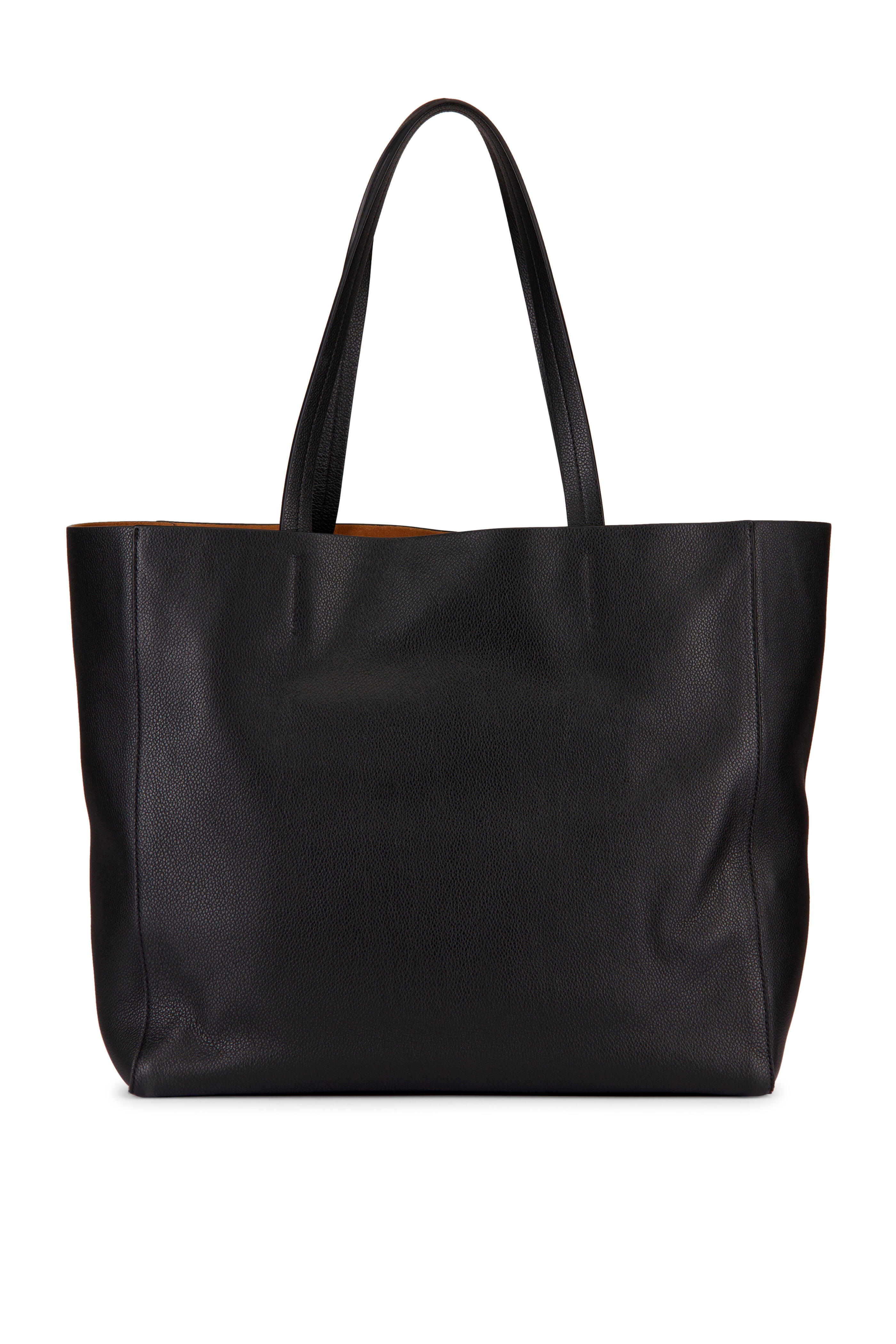 Nili Lotan - Medium Keith Soft Black Leahter Tote - view 2