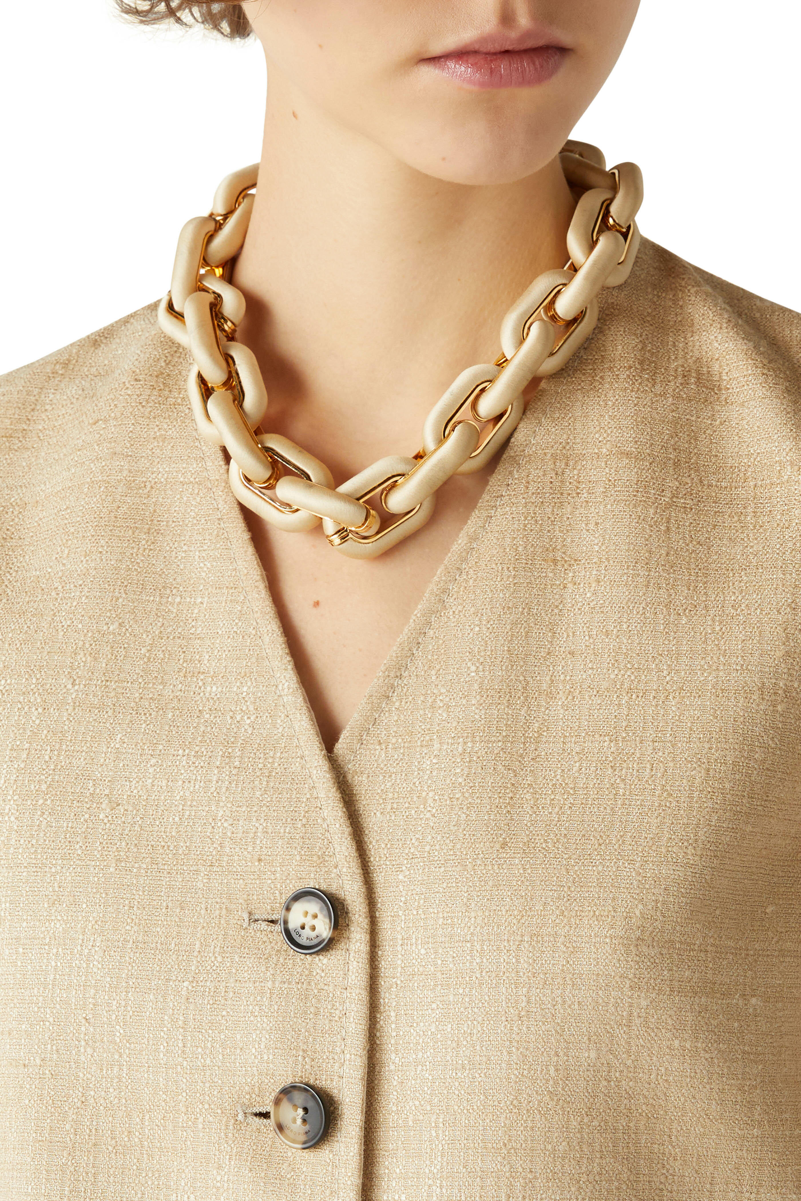 Loro Piana - Rob Sesame Silk Vest | Mitchell Stores
