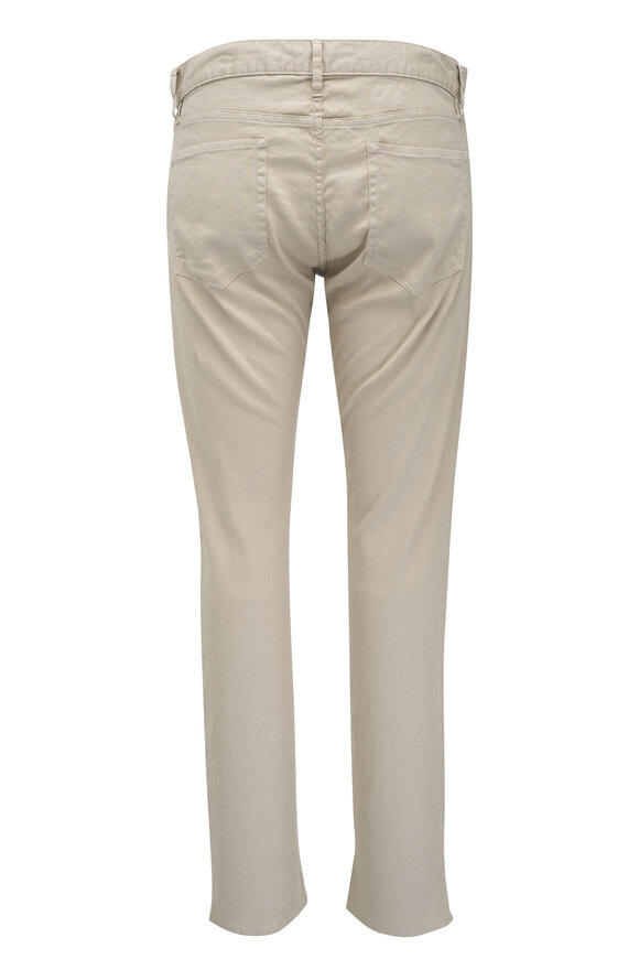 Ralph Lauren Purple Label - Neutral Linen & Cotton Five Pocket Pant