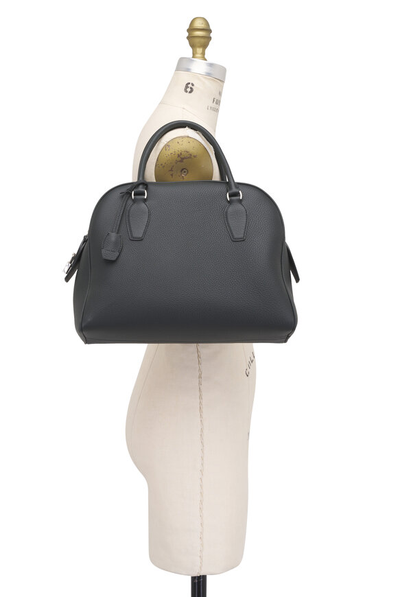 The Row India 12 Dark Pine Ans Leather Top Handle Bag - view 5