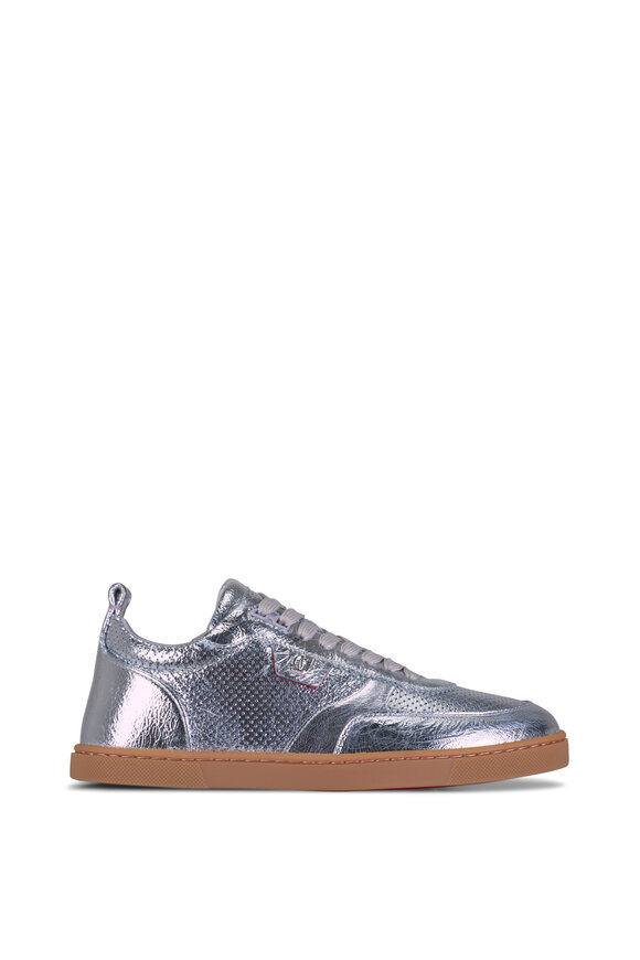Christian Louboutin Tutti Rui Donna Silver Low Top Vintage Sneaker - view 4