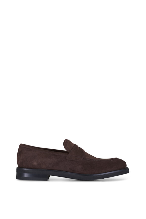 Ferragamo Stefano Moro Suede Penny Loafer - view 3