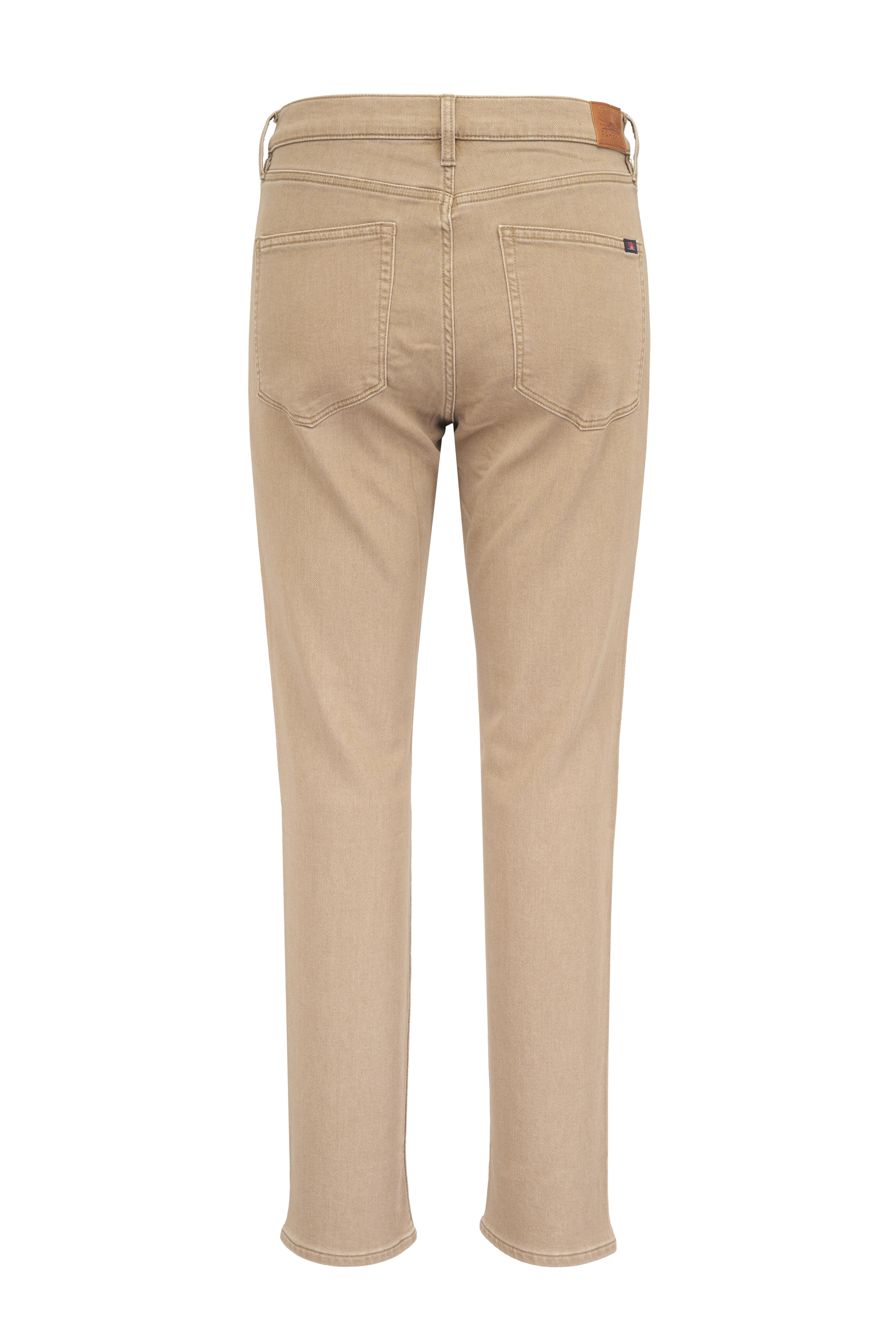 Faherty Brand - Stretch Khaki Terry Five Pocket Pant - view 2