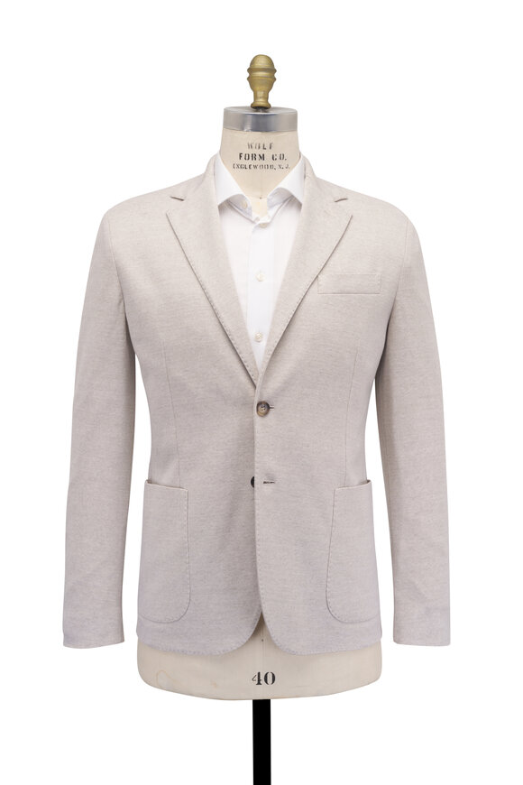 Loro Piana Tender Wall Beige Linen & Wool Jacket - view 2