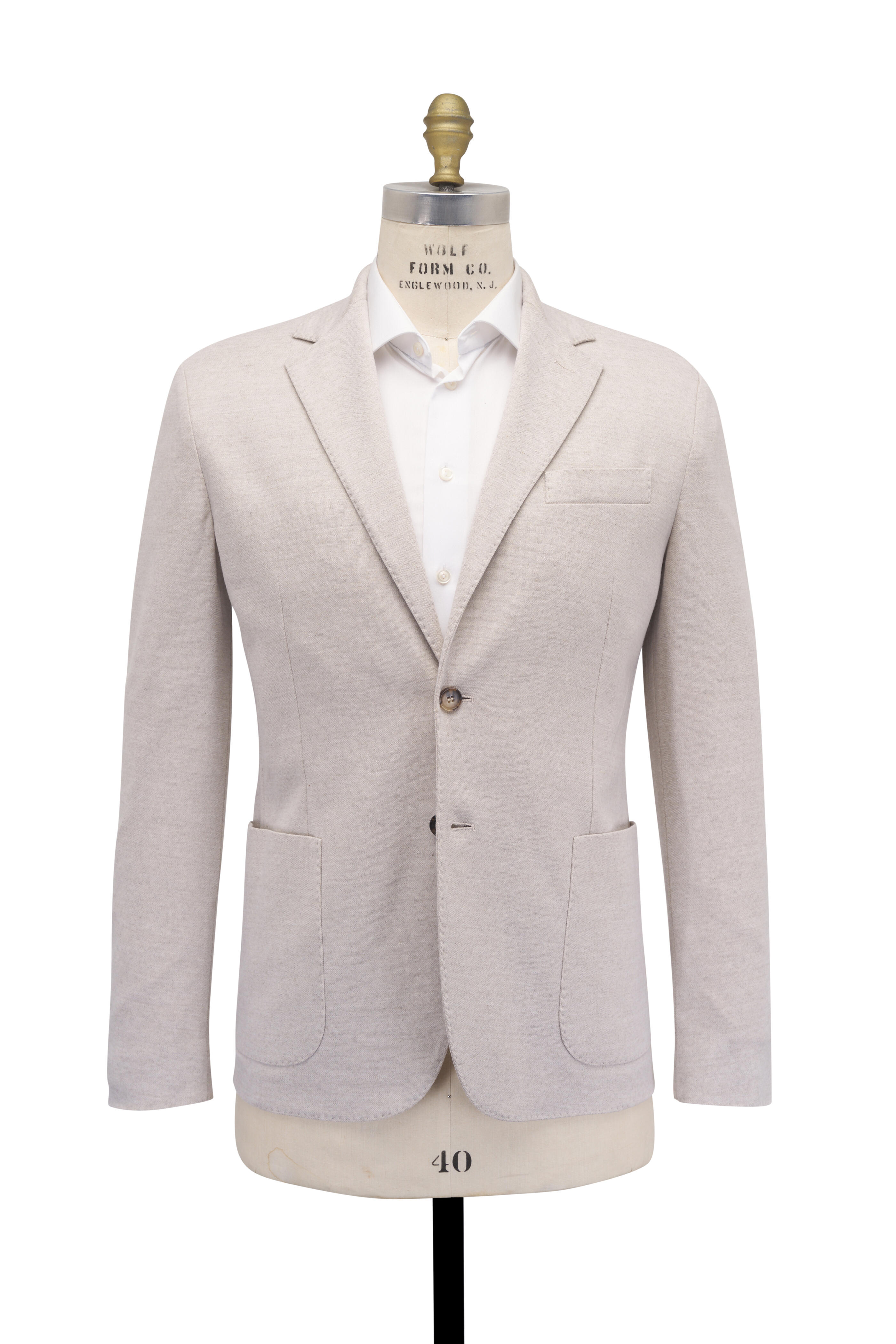 Loro Piana - Tender Wall Beige Linen & Wool Jacket
