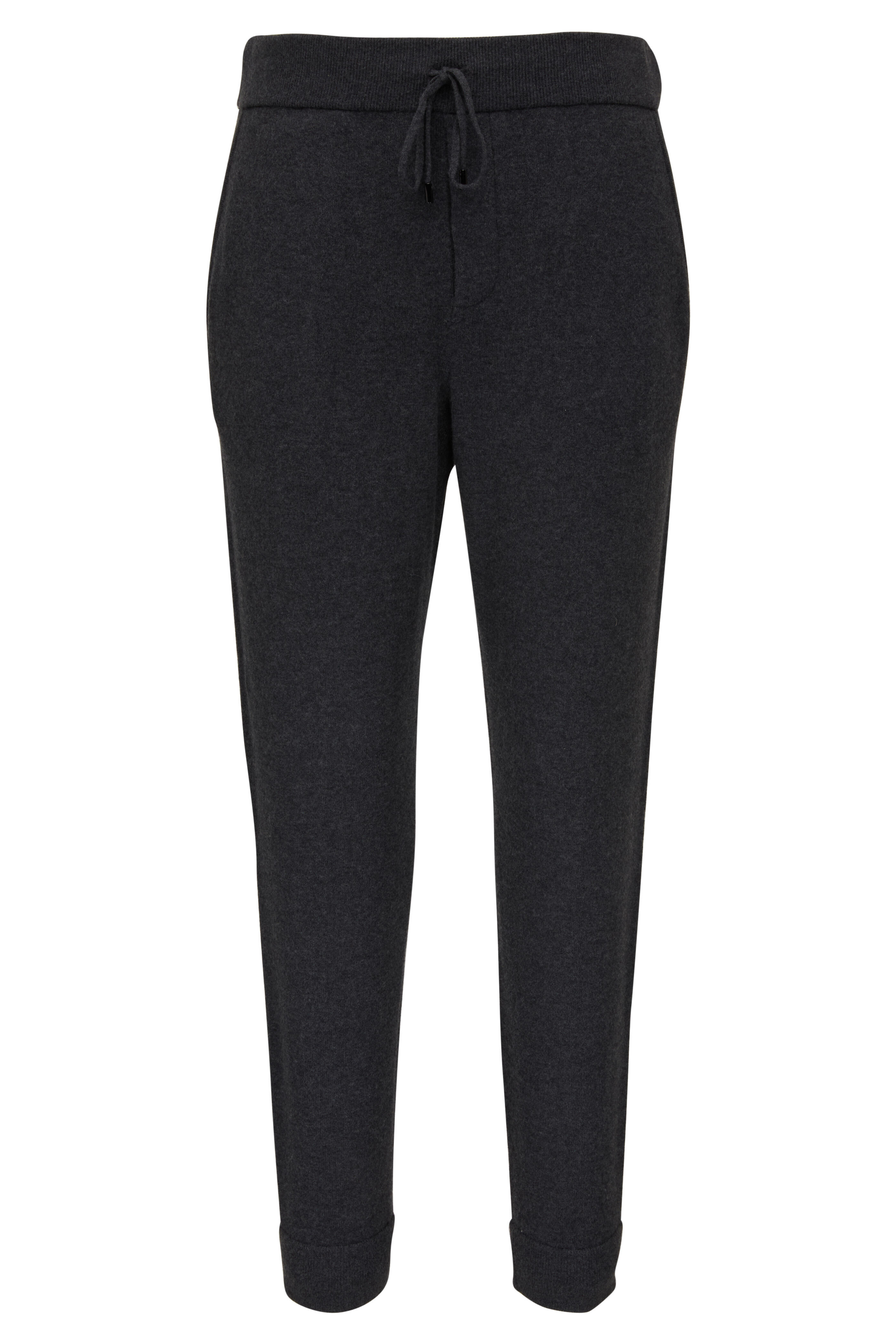 Ralph Lauren Purple Label - Dark Gray Melangé Longue Pant