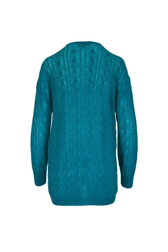 Loro Piana Kudle Nature Illusion Cashmere & Silk Tunic - view 2