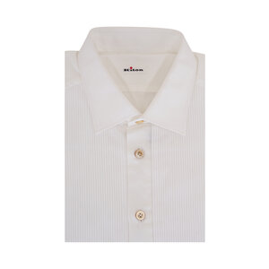 Tシャツ・カットソー Kiton FW25 Kiton Milano T-shirt (UMC023K06R491201S WHITE) Kiton Milano T-Shirt - White - Men | UMC023K06R491201SWHITE