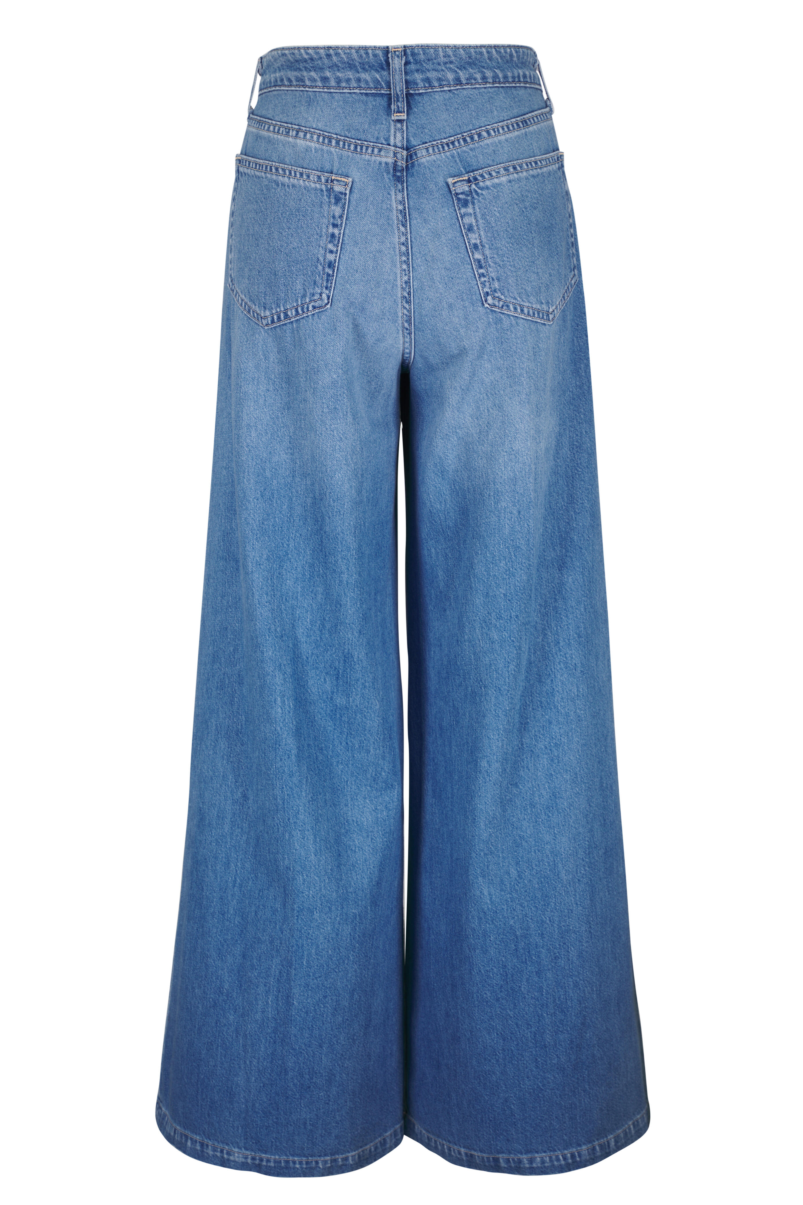 L'Agence - Quincy Caster Wide Leg Jean