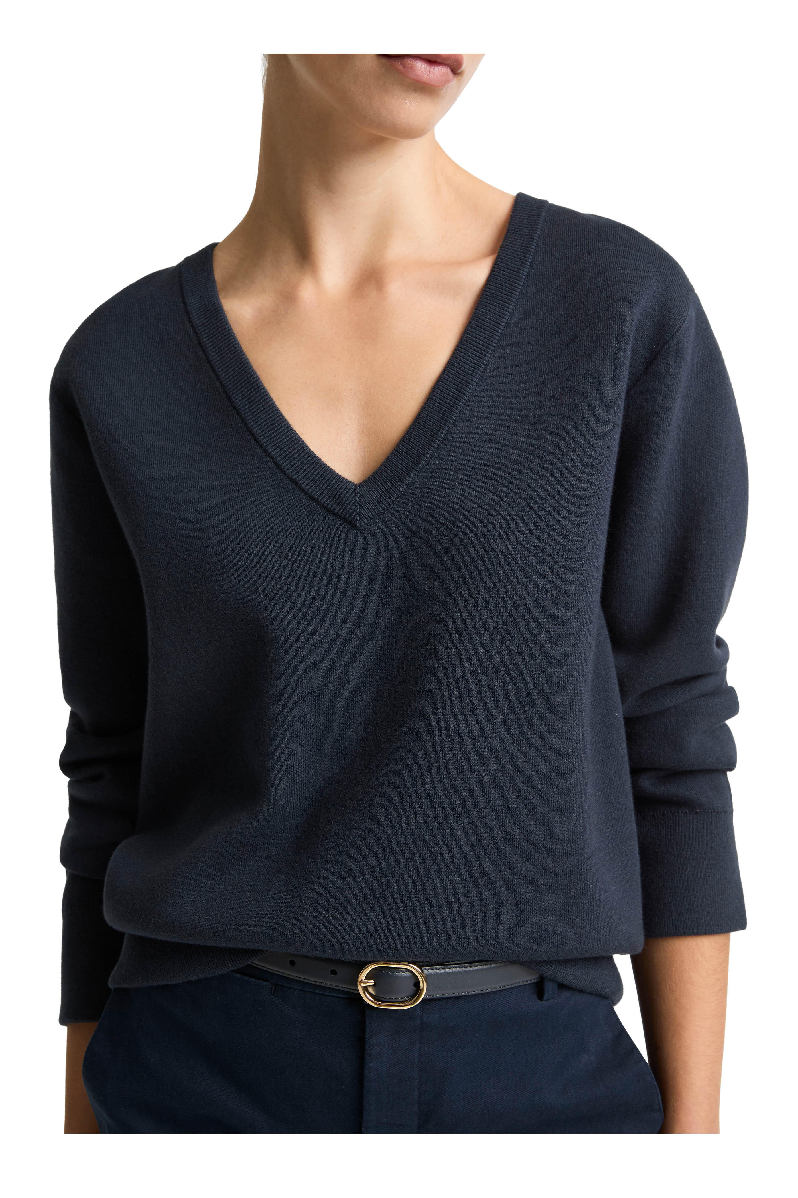 Vince - Eclipse Double Faced V-Neck Sweater