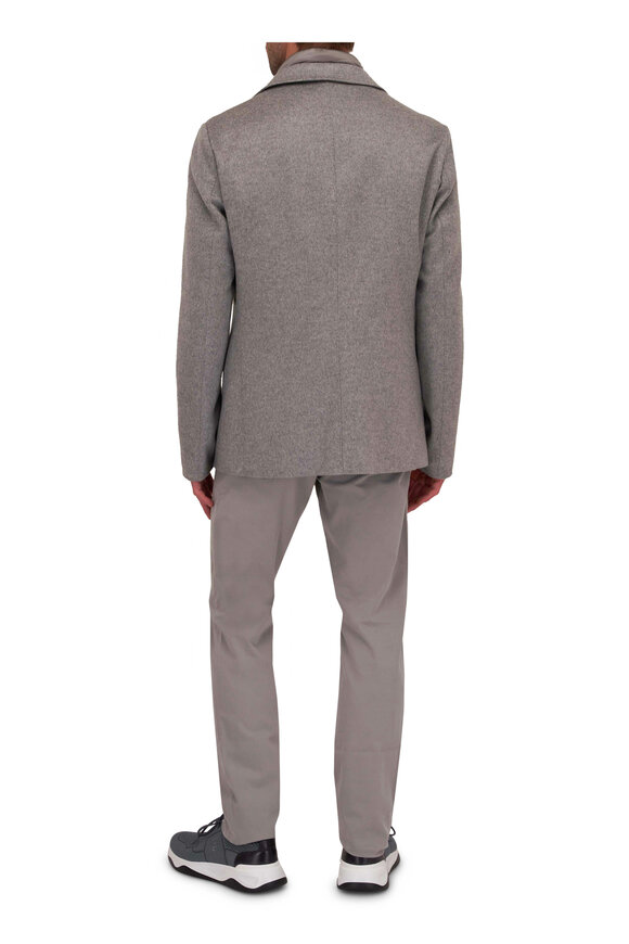 Patrick Assaraf - Sand Cotton Blend Crewneck Sweater 