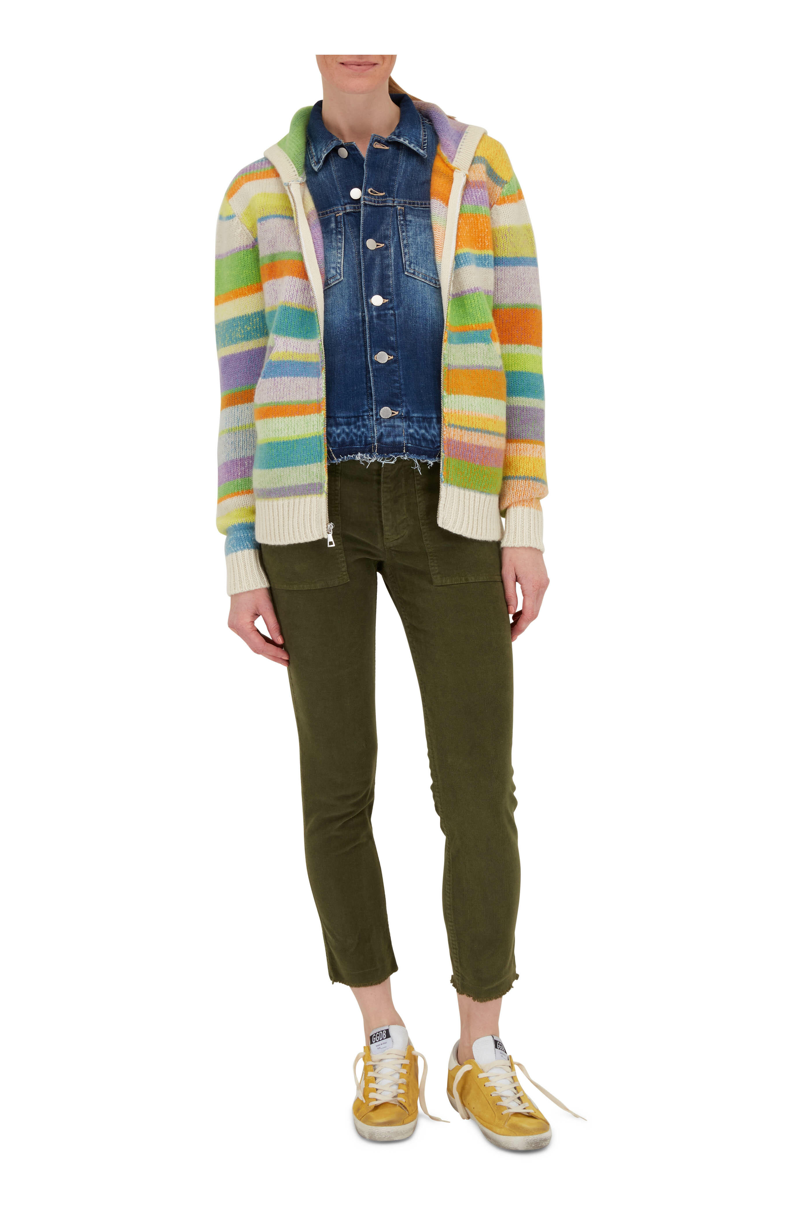 L'Agence - Tatiana Released Hem Jean Jacket