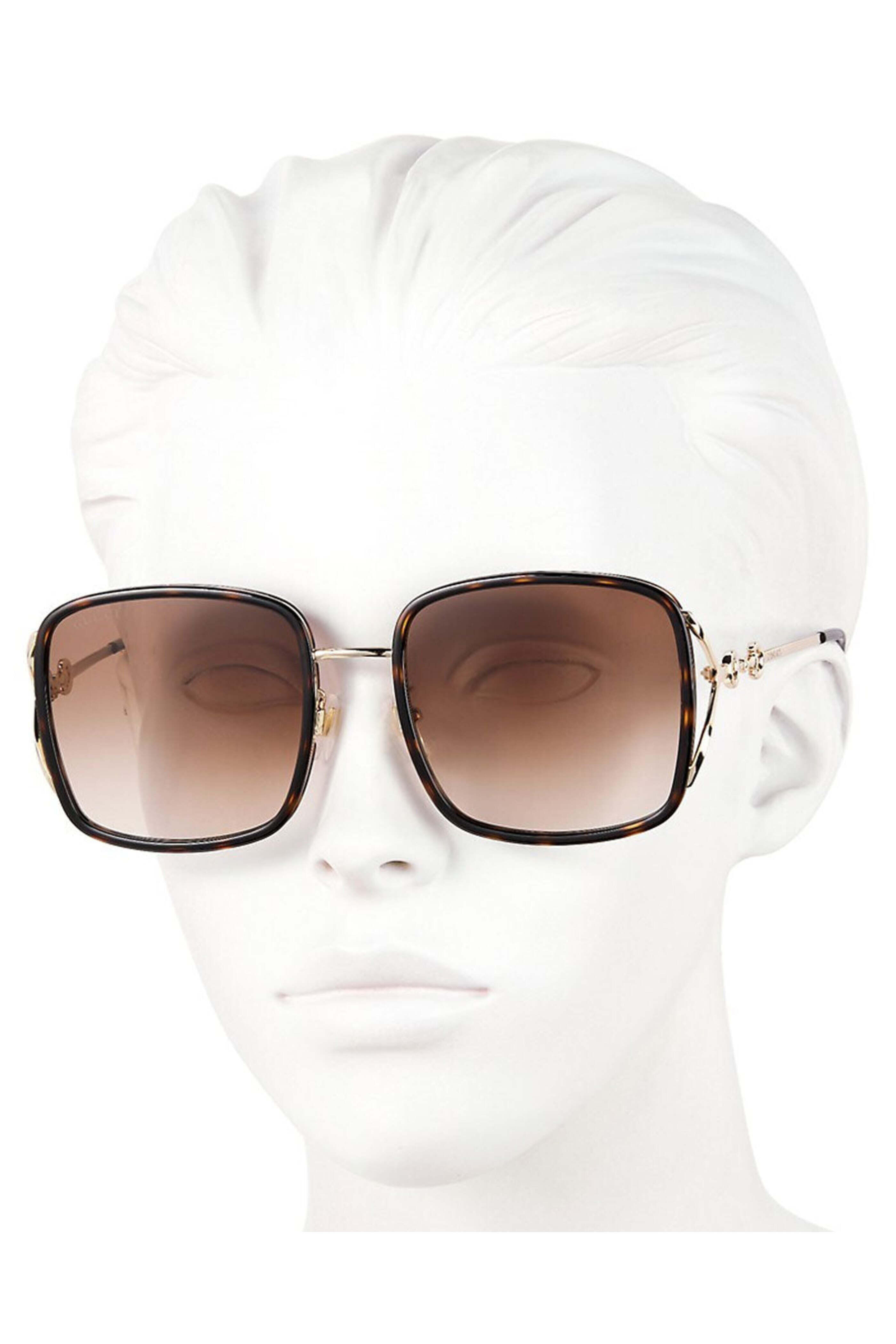 Gucci Sunglasses/safilo - Horsebit 58MM Square Sunglasses