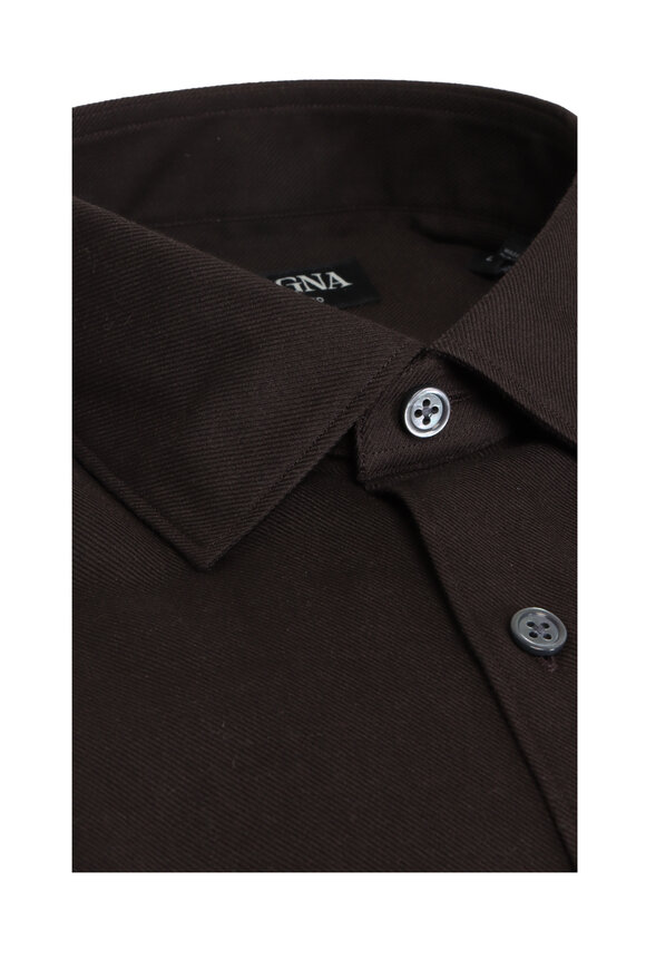 ジャケット SAINT LAURENT Camel Poplin Shirt SAINT LAURENT