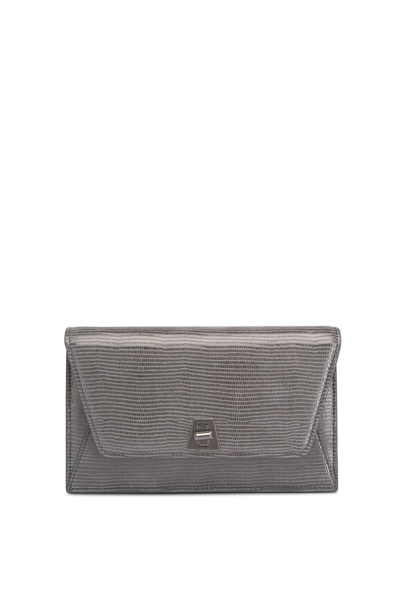 Akris - Anouk Inox Metallic Envelope Clutch 