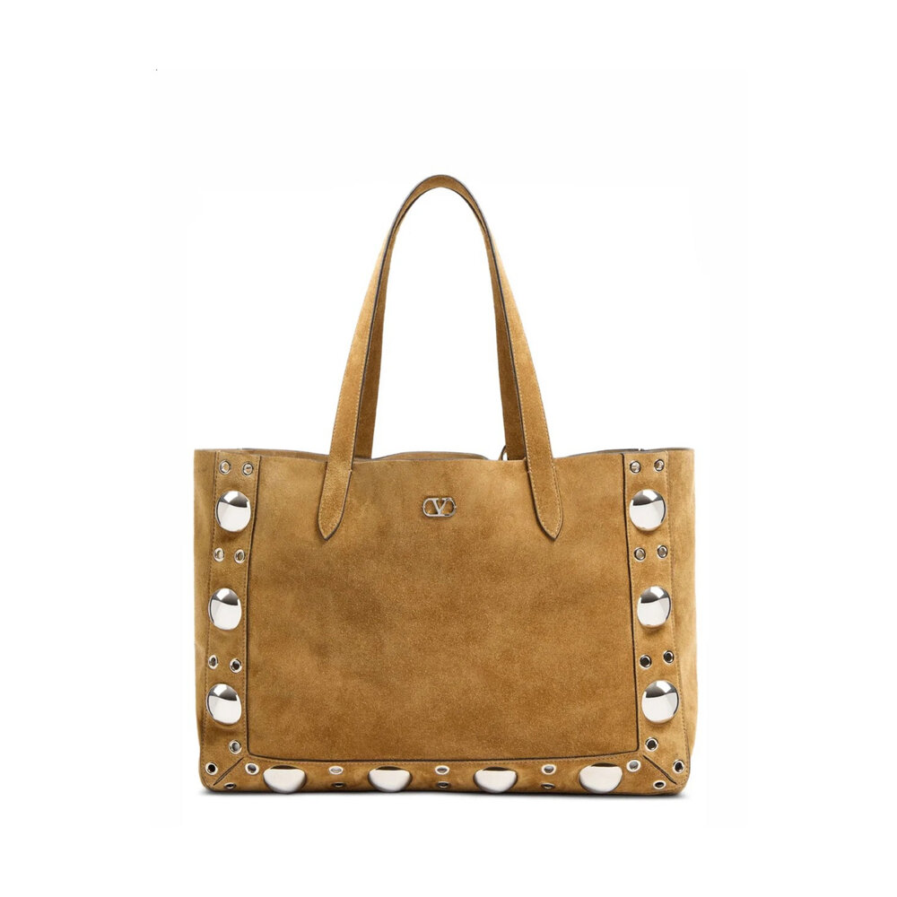 ショルダーバッグ・ポシェット Valentino Garavani Borsa A Tracolla Nellcote In Suede Valentino Garavani Nellcôte Small Shoulder Bag In Suede With