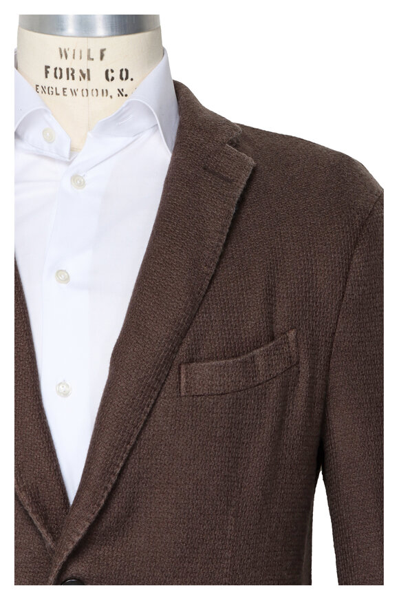 Boglioli Brown Cashmere Giacca Sportcoat