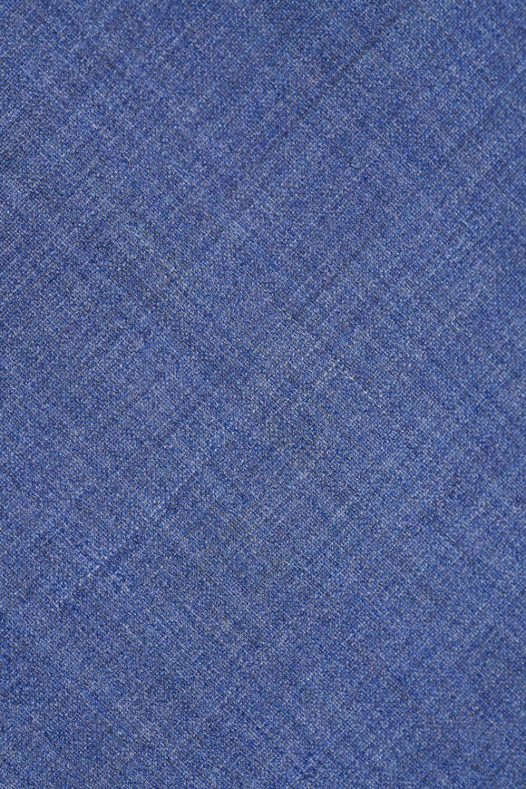 Paolo Albizzati Denim Solid Wool Necktie - view 2