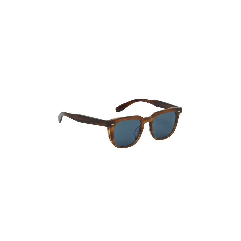 Oliver Peoples - N. 06 Sun Sycamore & Regal Blue Sunglasses