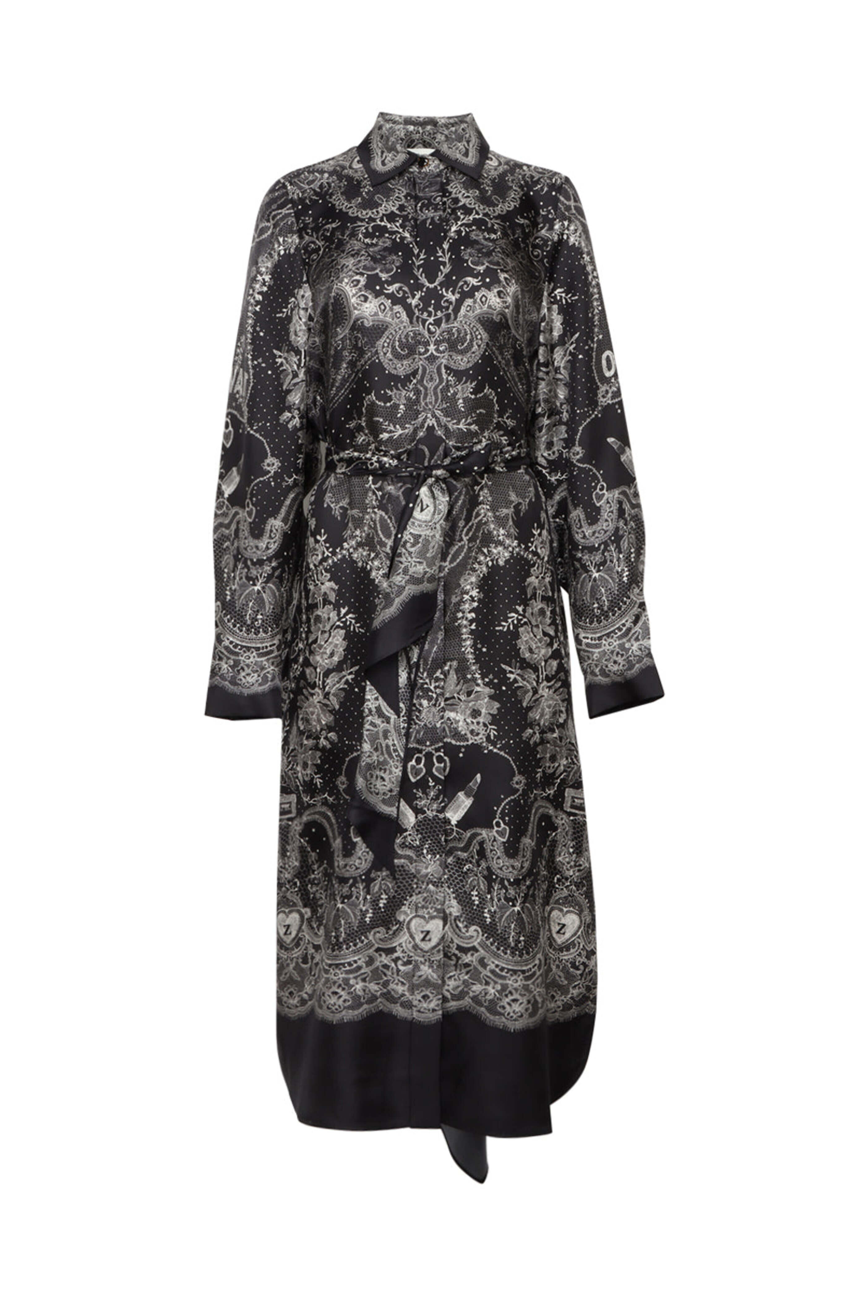 Zimmermann - Black Locket Crush Midi Dress