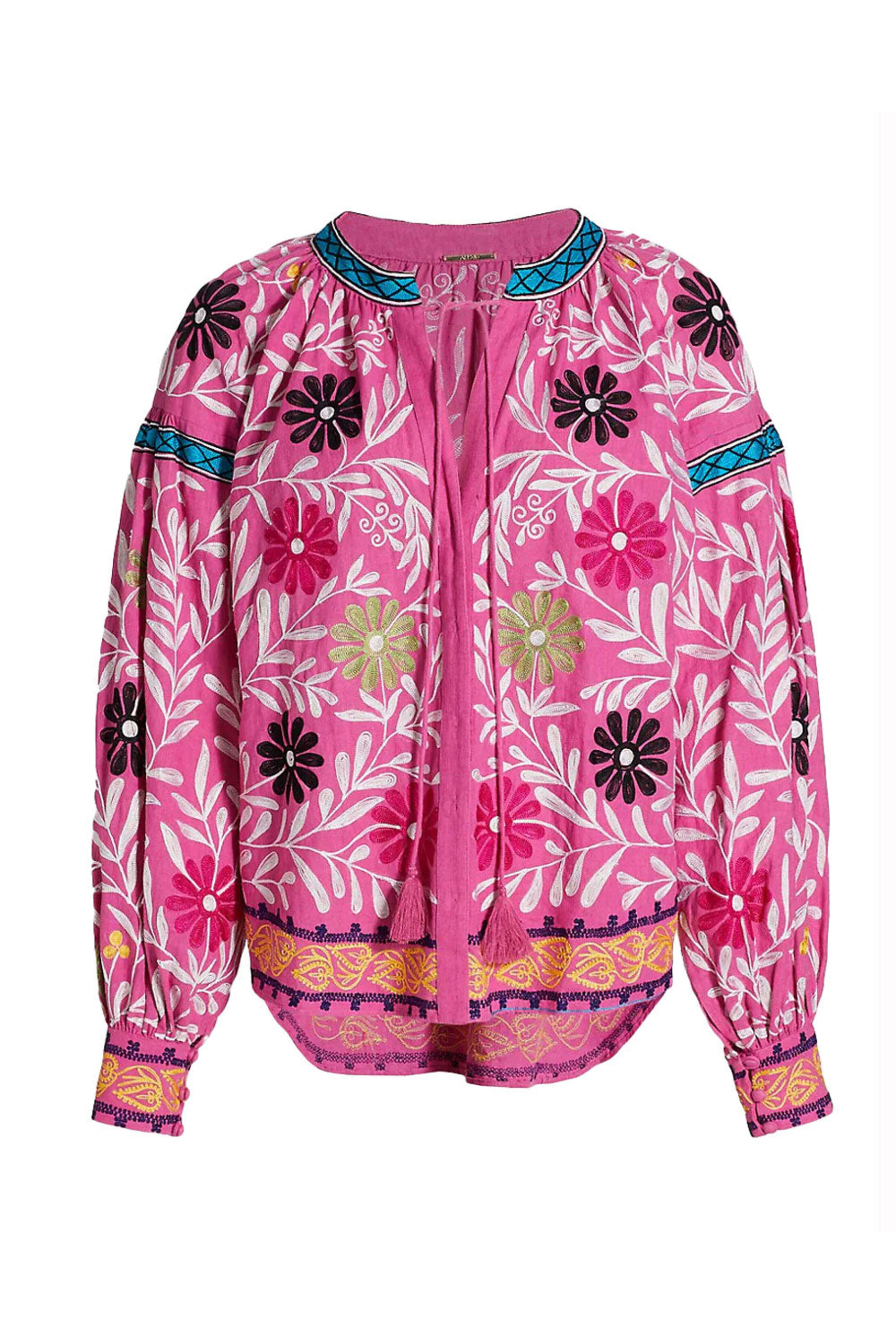 Alexis - Aurora Pink Pauline Top