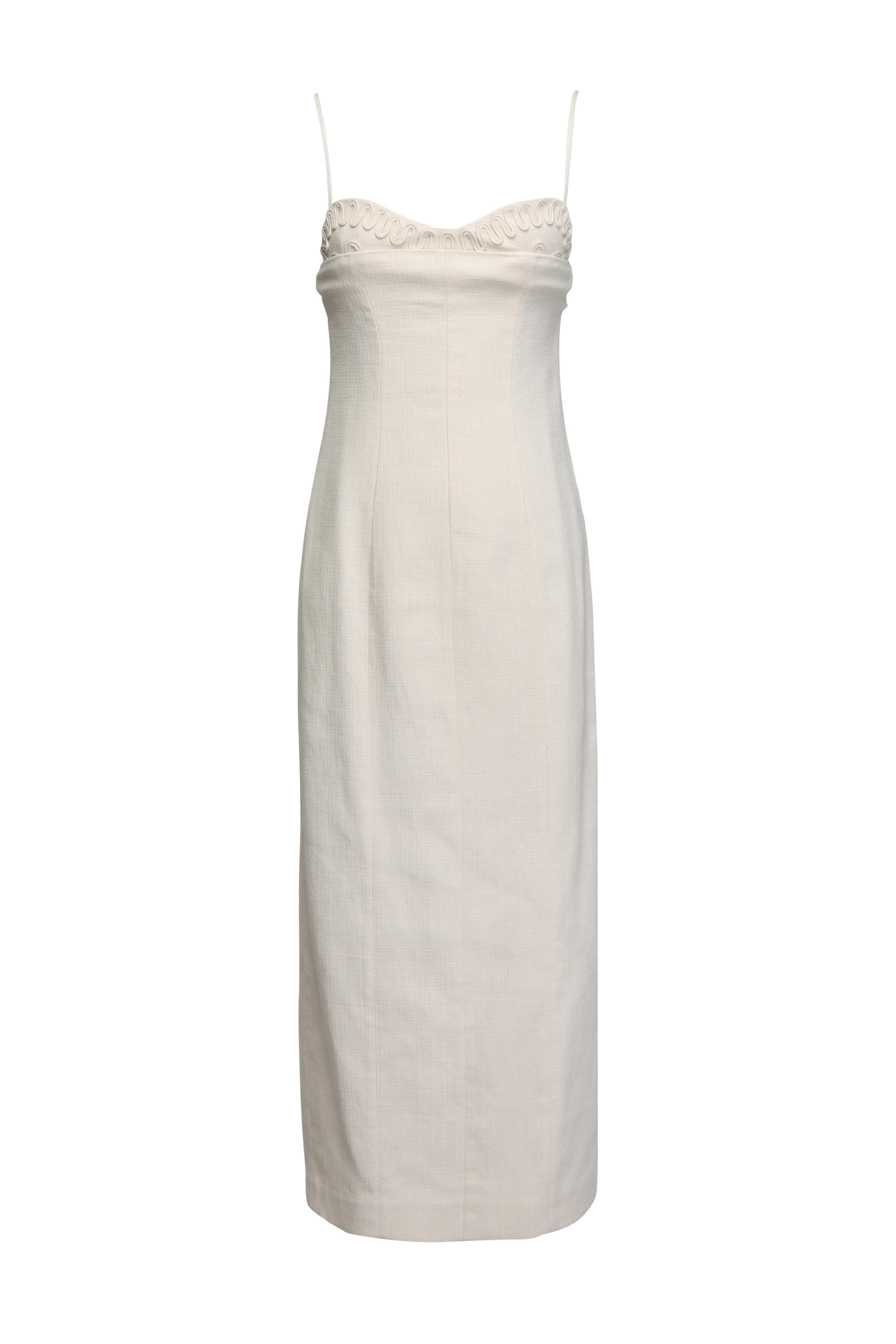 Clea - Elina Parchment Midi Dress