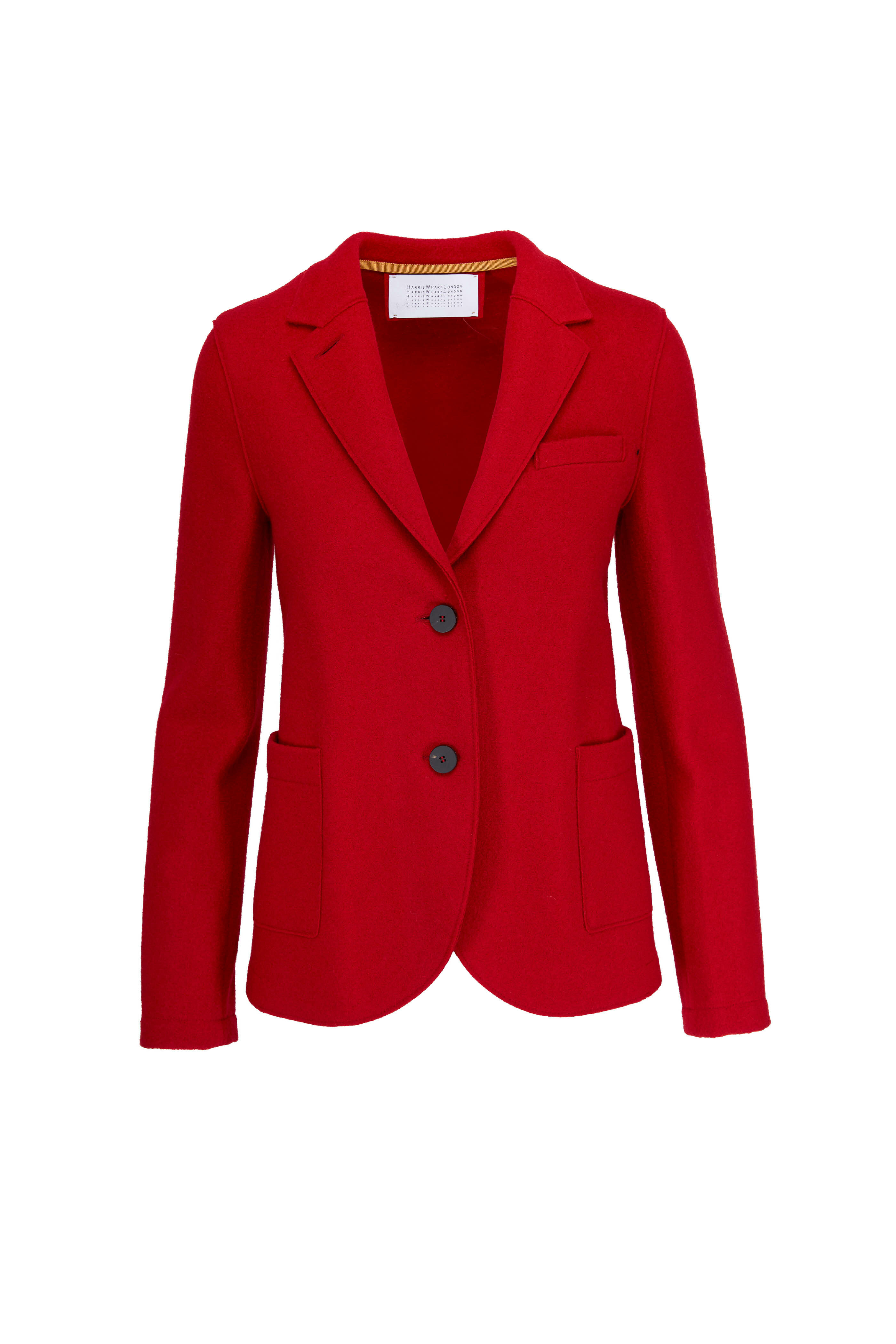 Harris Wharf - Red Boyfriend Blazer