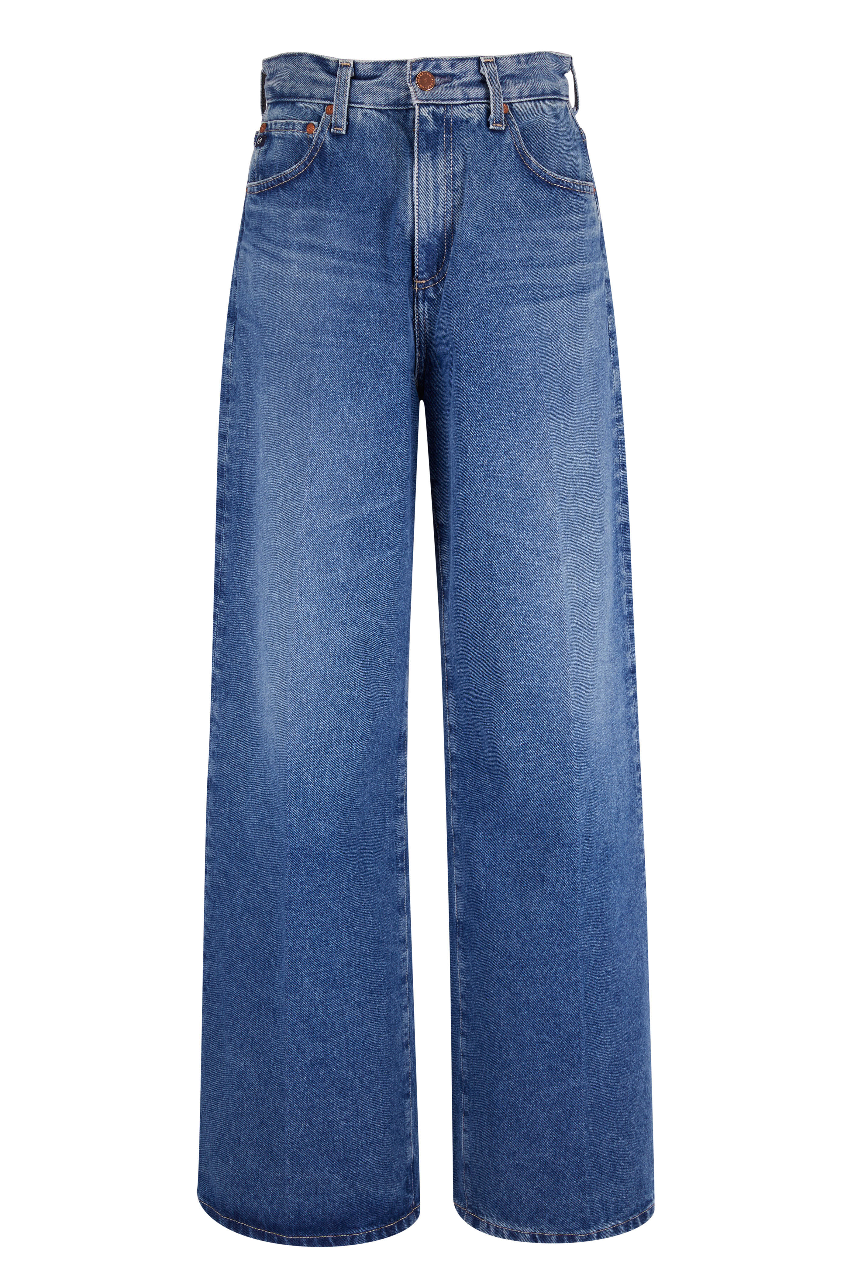 AG - Deven High-Rise Ultra Wide Leg Jean | Mitchell Stores