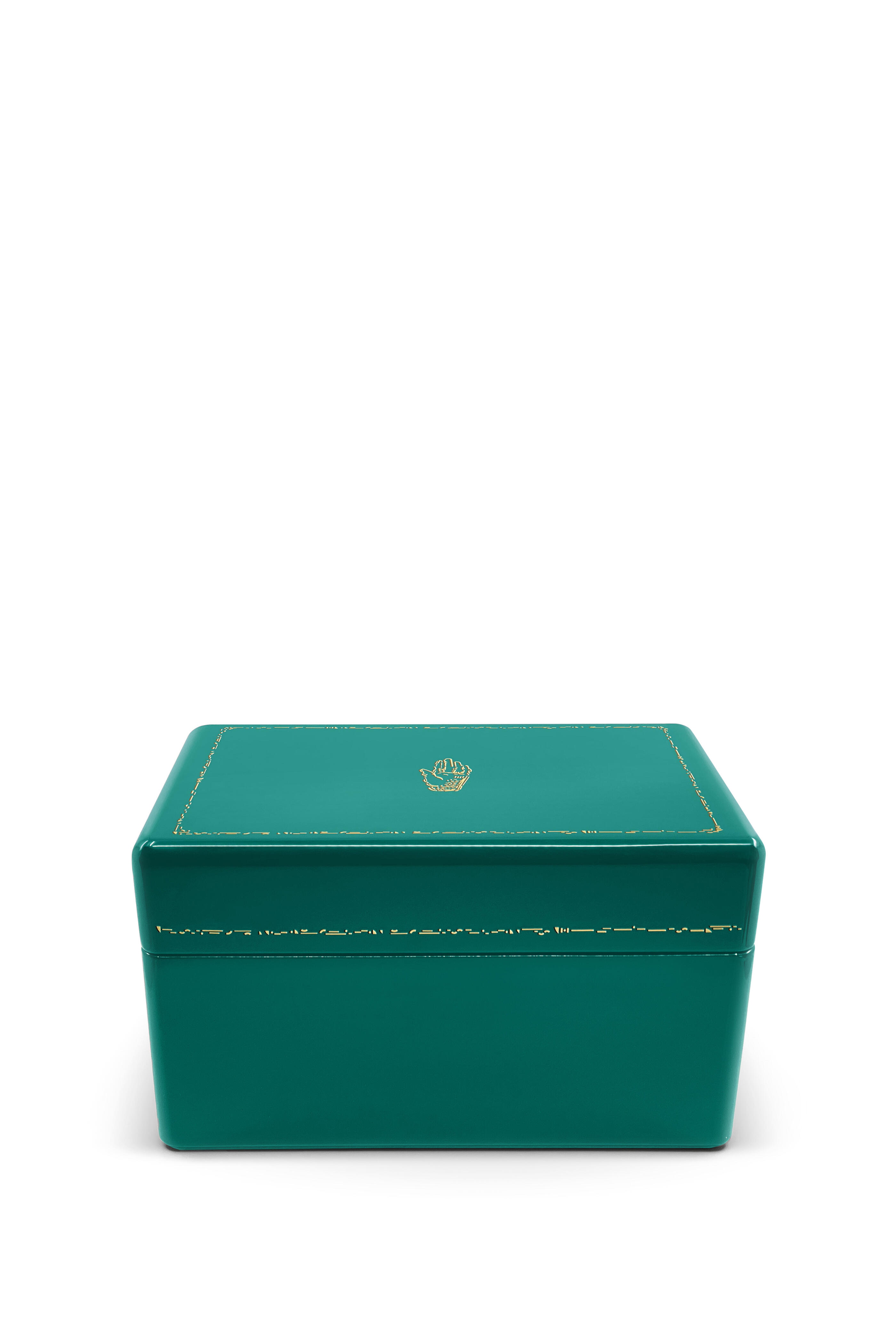 Trove - Malachite Green Trunk Jewelry Box