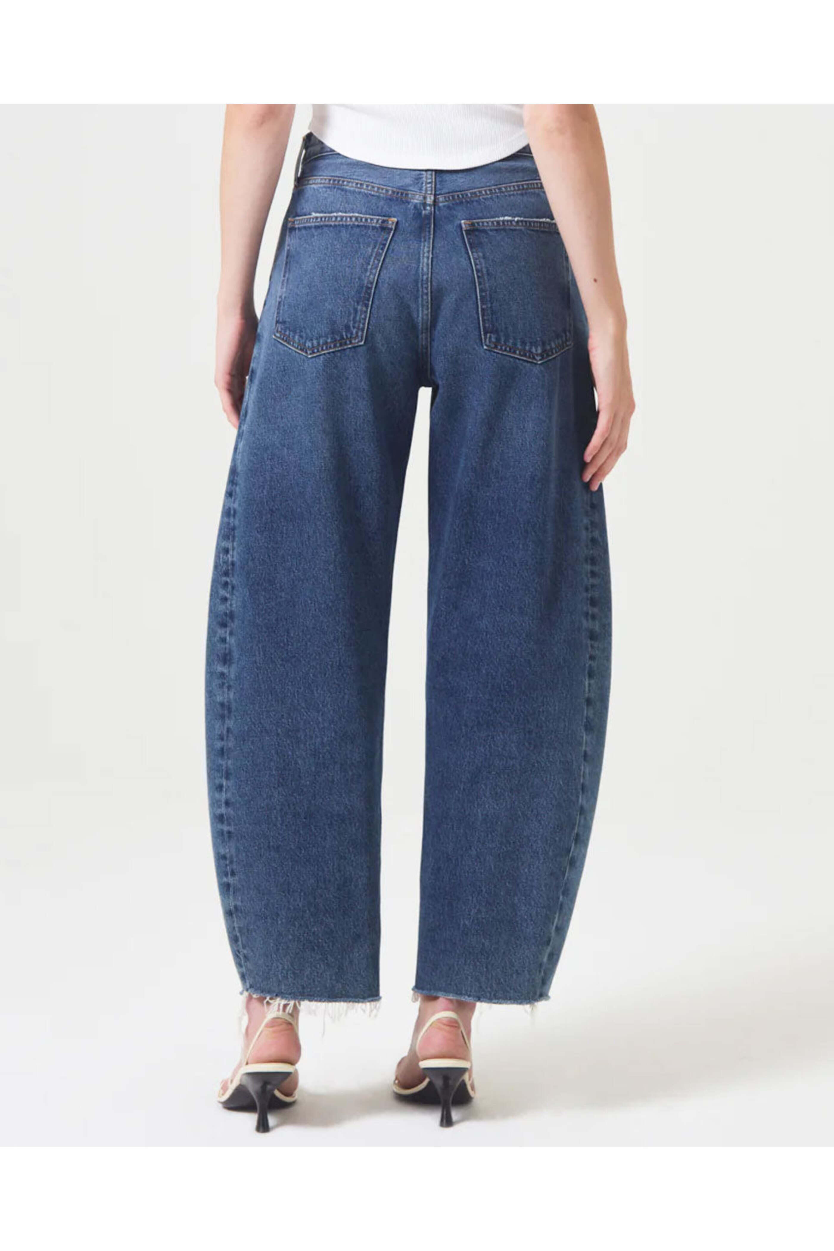 Agolde - Luna High Rise Pieced Taper Jean in Control