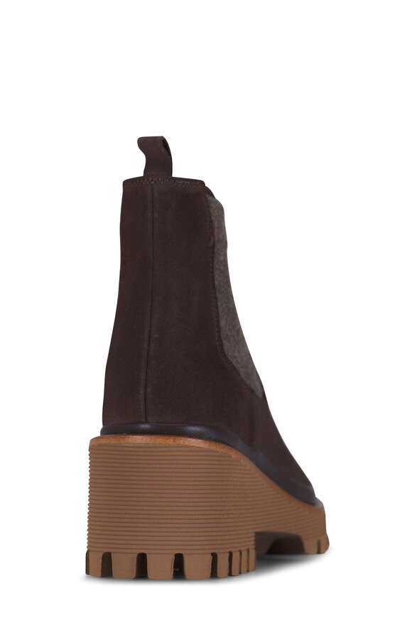 Ron White Emmaline Chocolate Wedge Boot, 50mm - view 4