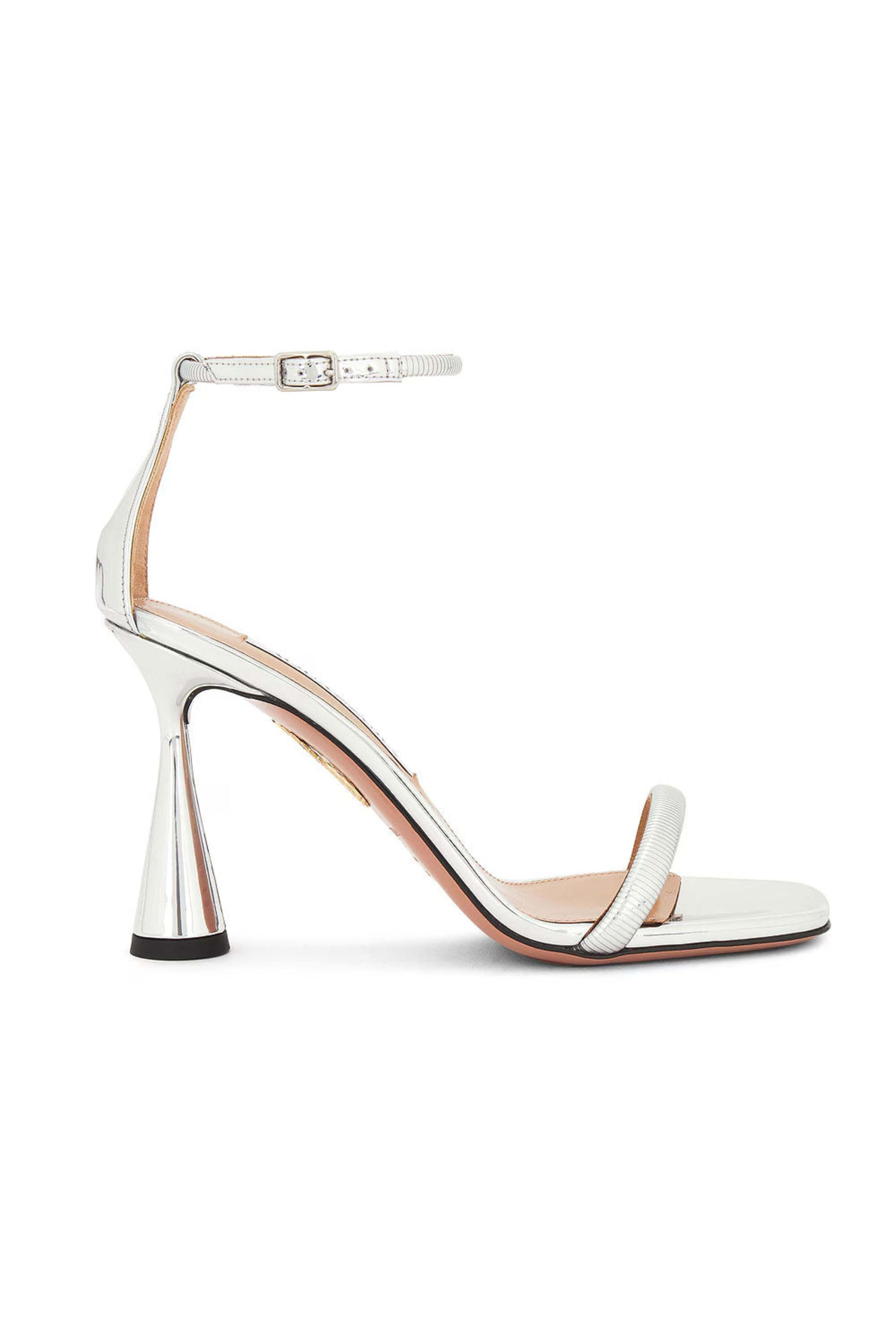 Aquazzura - Hot 95 Sandal in Silver