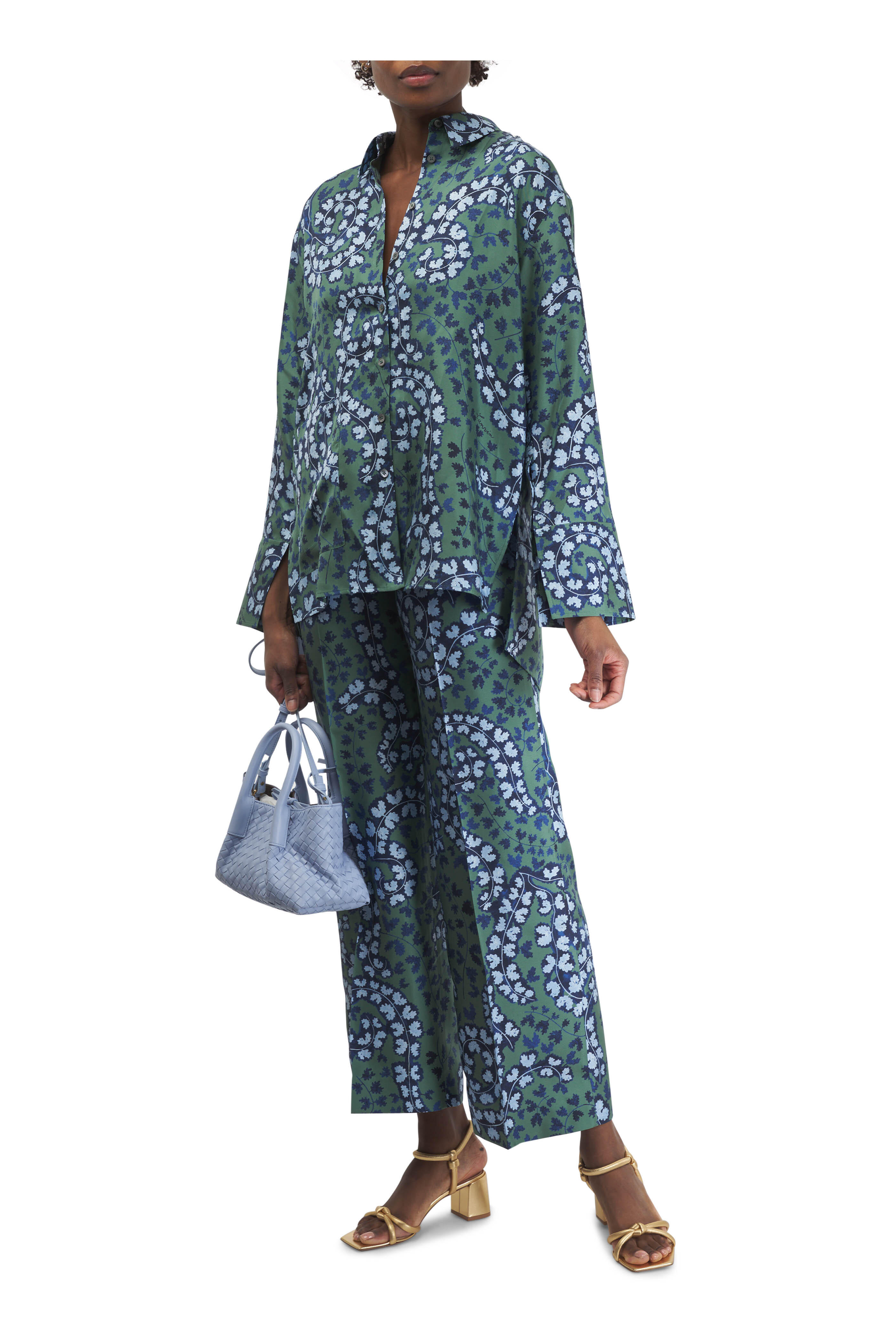 Bottega Veneta - Small Pinacoteca Lunar & Fondant Top Handle Bag