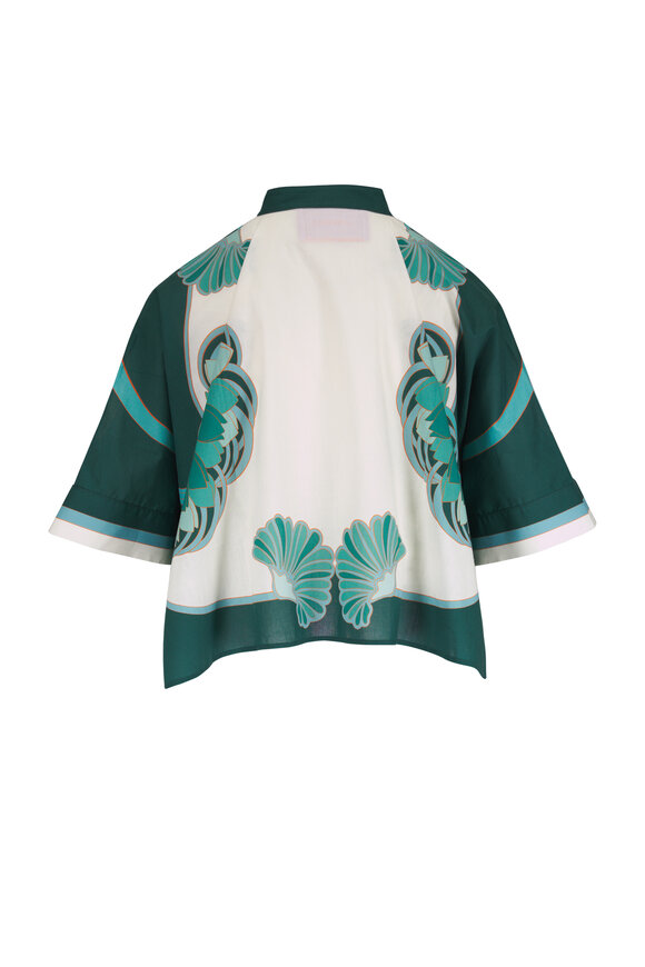 La DoubleJ Blooming Tulip Placee Mini Foulard Shirt - view 3
