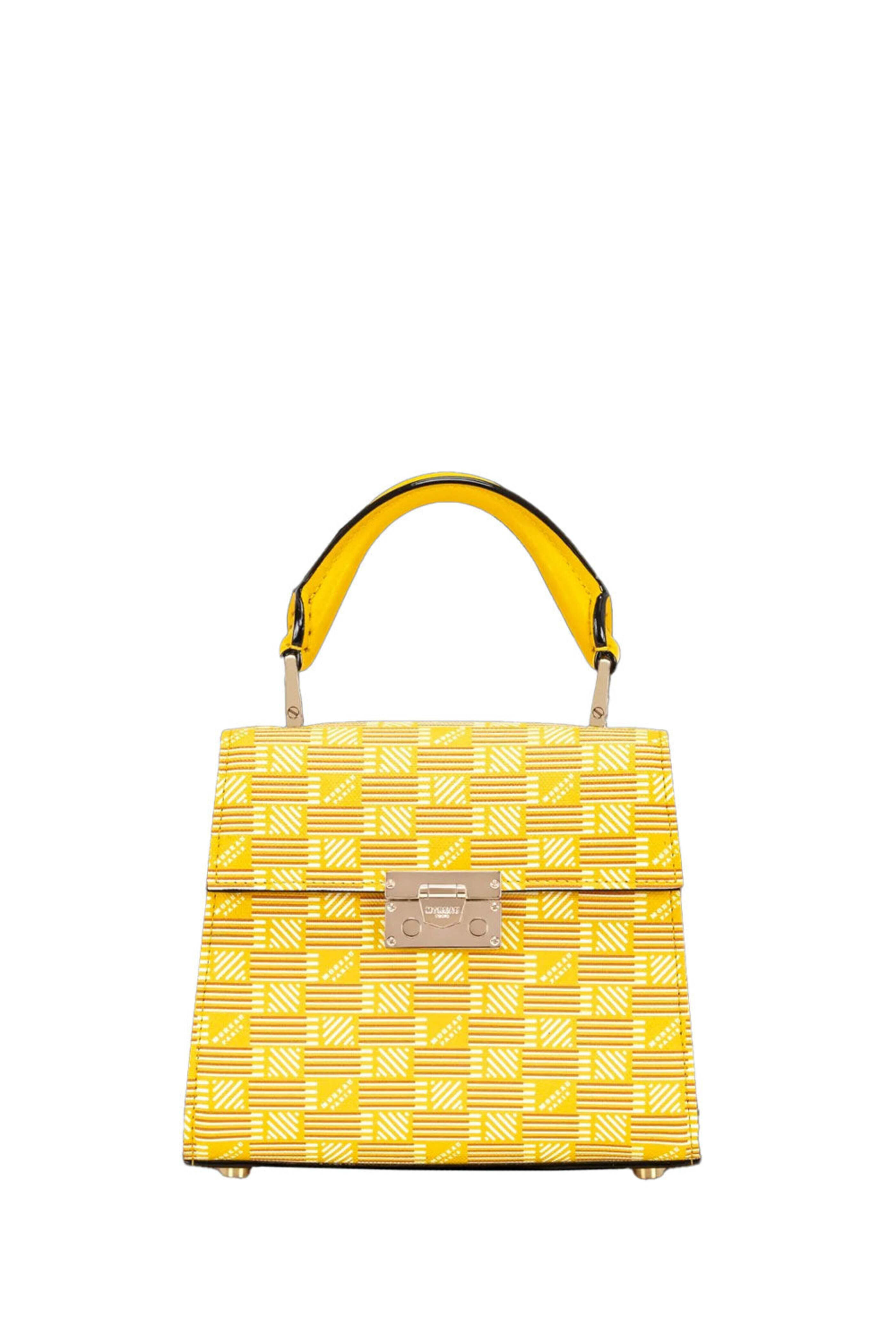 Moreau Paris - Mune BB Top Handle Bag in Yellow | Mitchell Stores