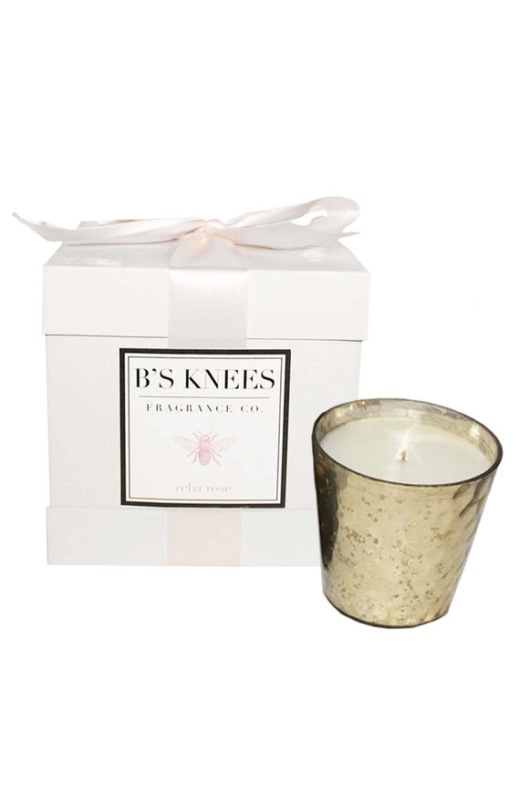 B'S Knees Reba Rose One Wick Mercury Candle