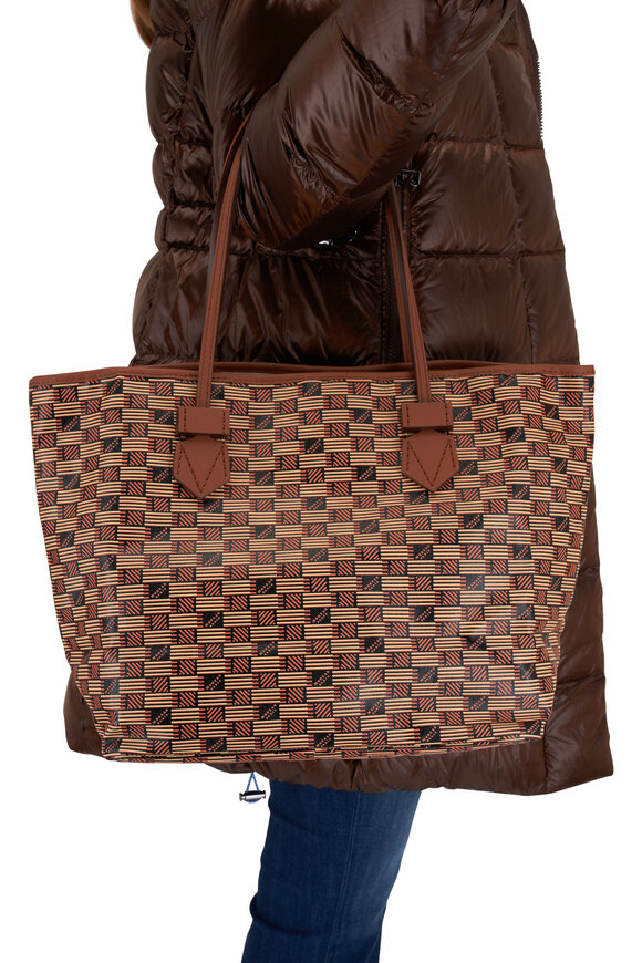 Moreau Paris - Medium Saint Tropez Classique Brown Monogram Tote