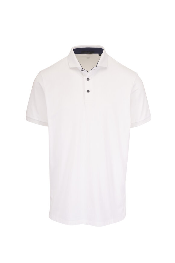 Greyson Crowley Artic White Polo - view 1