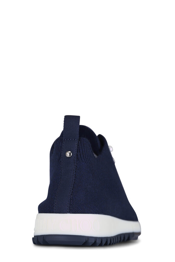 Jimmy Choo Veles Marine Mix Knit Sneaker - view 3