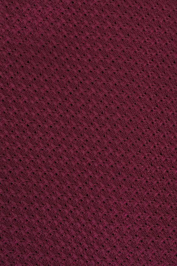 Robert Jensen Grenadine Red Textured Silk Necktie - view 2